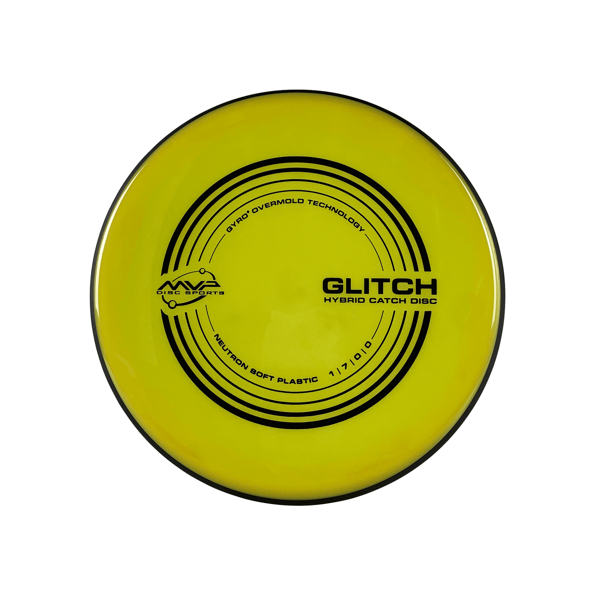 Neutron Soft Glitch Disc MVP yellow 145