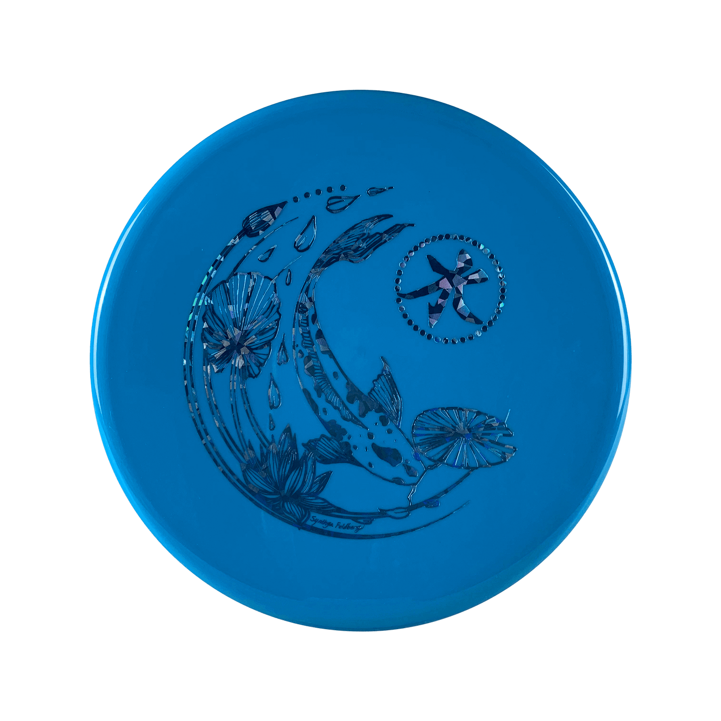 Neutron Stabilizer - Koi Stamp Disc Streamline blue 173