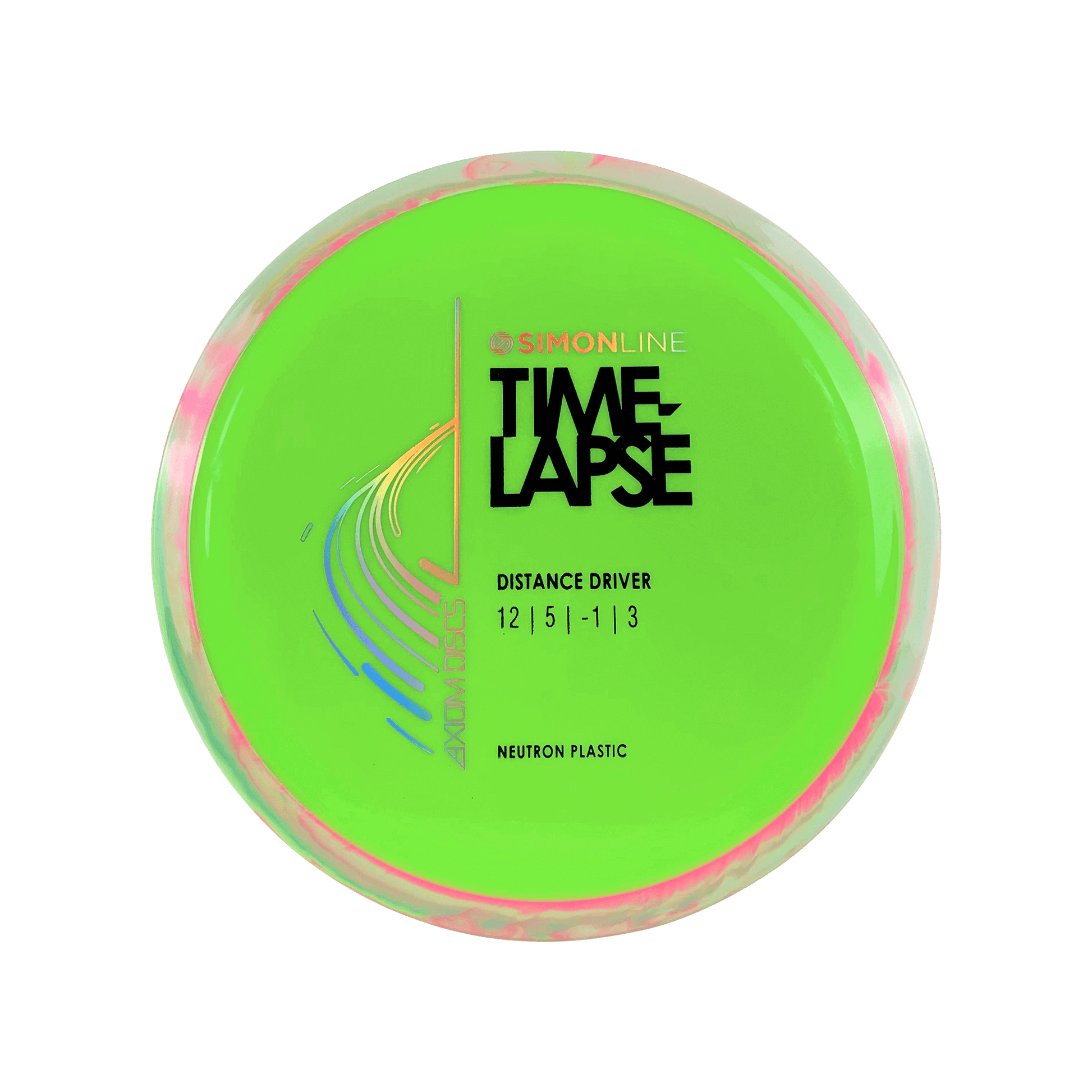 Neutron Time-Lapse Disc Axiom multi / lime 171