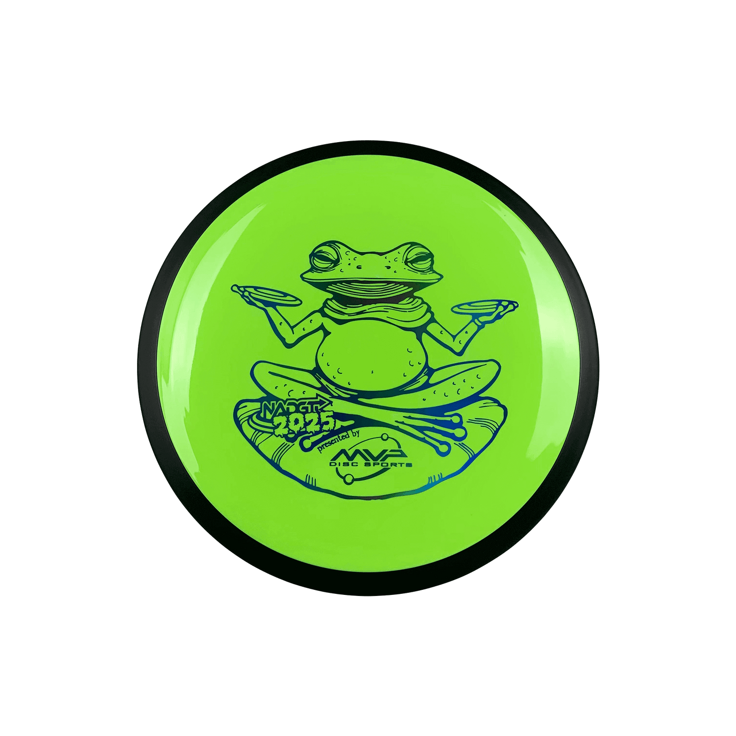 Neutron Trail - NADGT Frog Stamp 2025 James Conrad Disc MVP lime 173