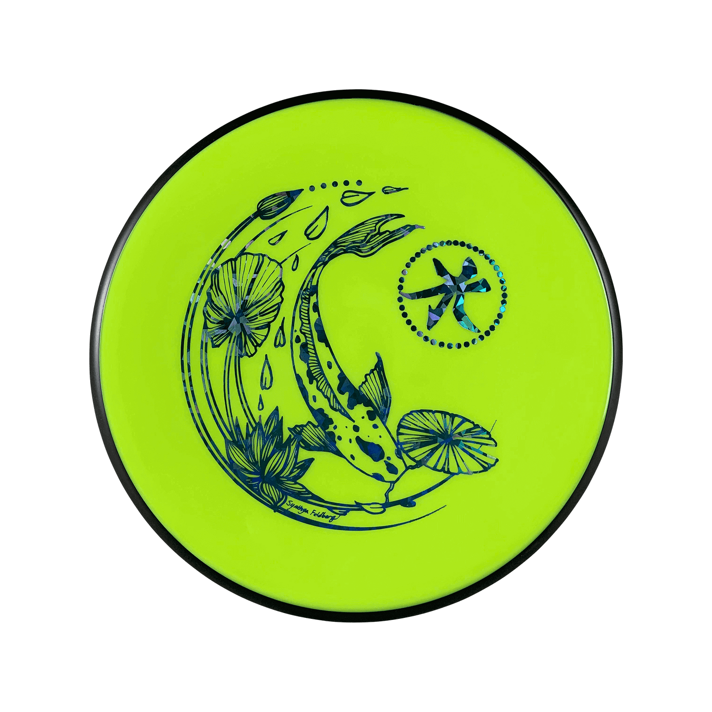 Neutron Watt - Koi Stamp Disc MVP highlighter yellow 174