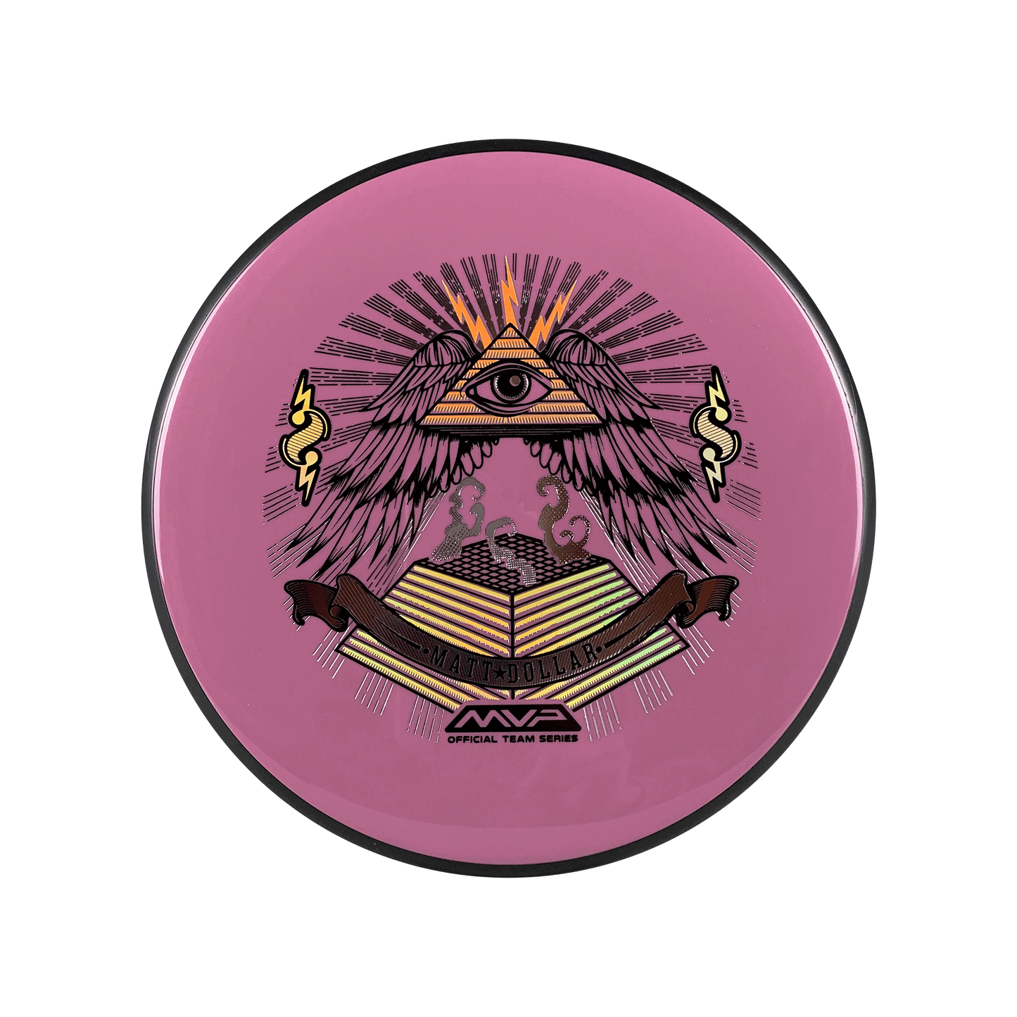 Neutron Watt - Matt Dollar Pyramid Stamp Disc MVP mauve 175
