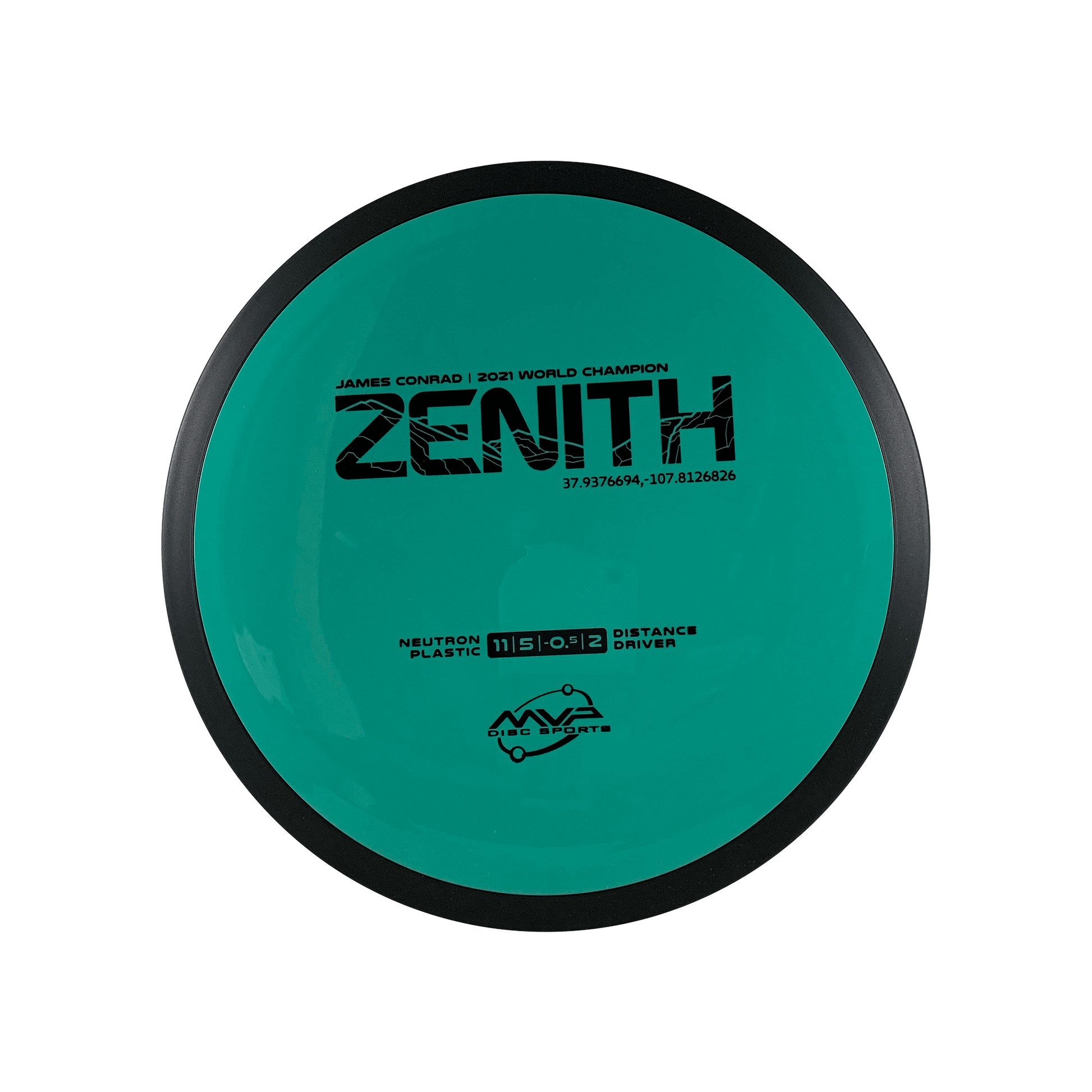 Neutron Zenith - James Conrad 2021 World Champion Signature Series Disc MVP teal 173