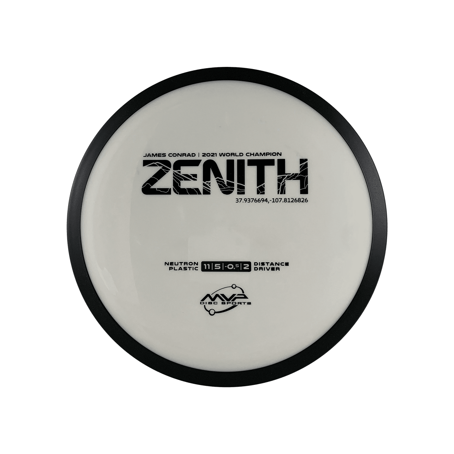 Neutron Zenith - James Conrad 2021 World Champion Signature Series Disc MVP white 171