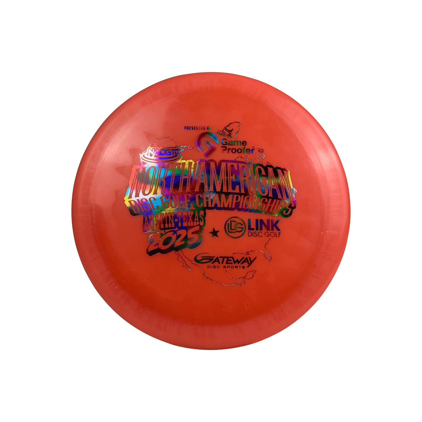 NXT Spear - NADGT NADGC 2025 Stamp Disc Gateway red 175