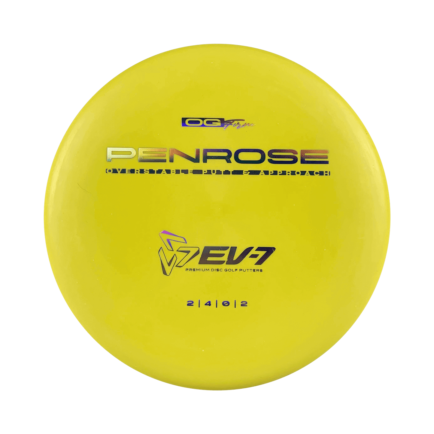 OG Firm Penrose Disc EV-7 yellow 173