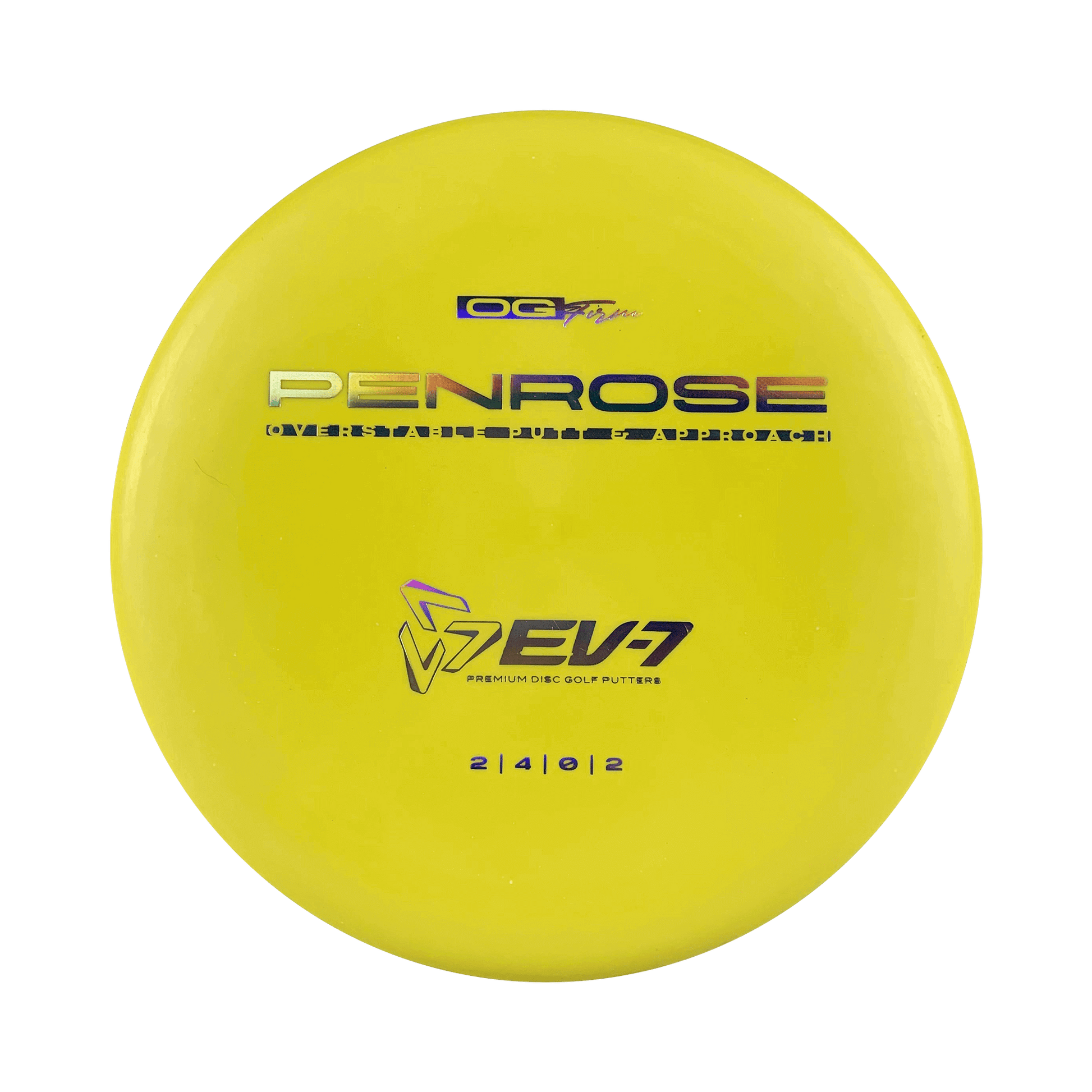 OG Firm Penrose Disc EV-7 yellow 173