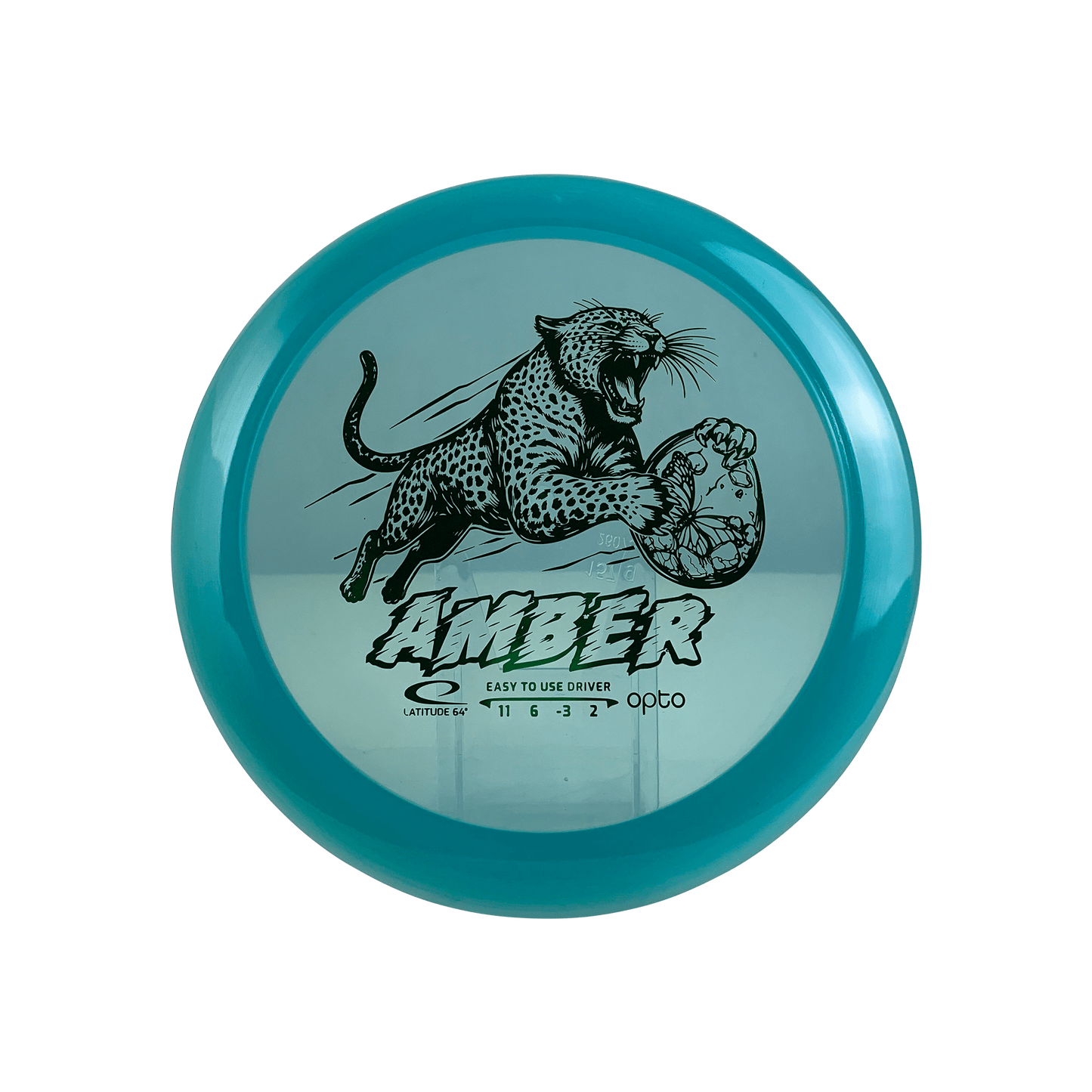 Opto Amber Disc Latitude 64 turquoise 157
