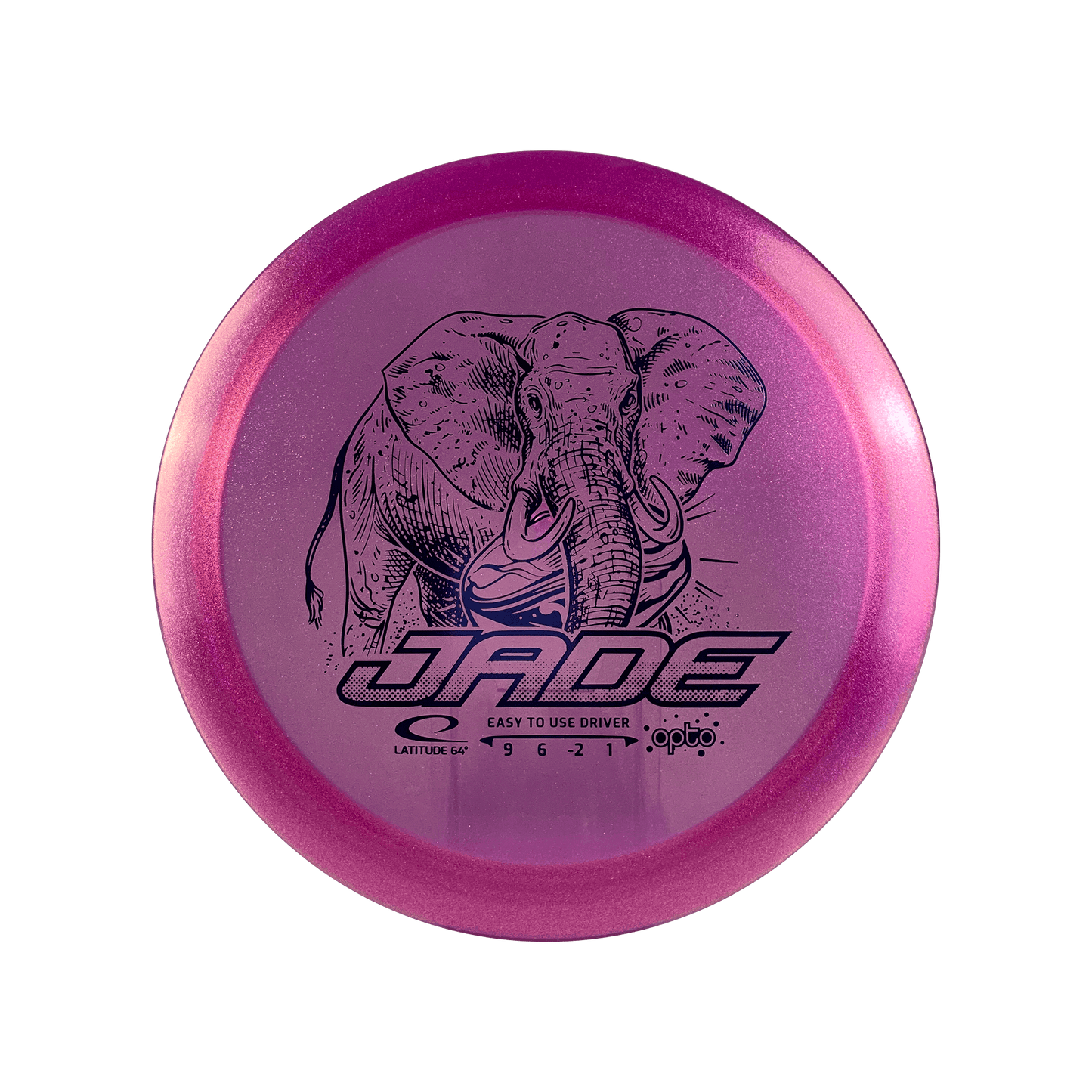 Opto Glimmer Jade Disc Latitude 64 purple 156
