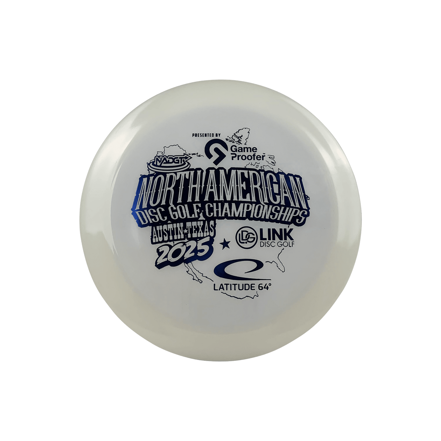 Opto Havoc - NADGT NADGC 2025 Stamp Disc Latitude 64 white 167
