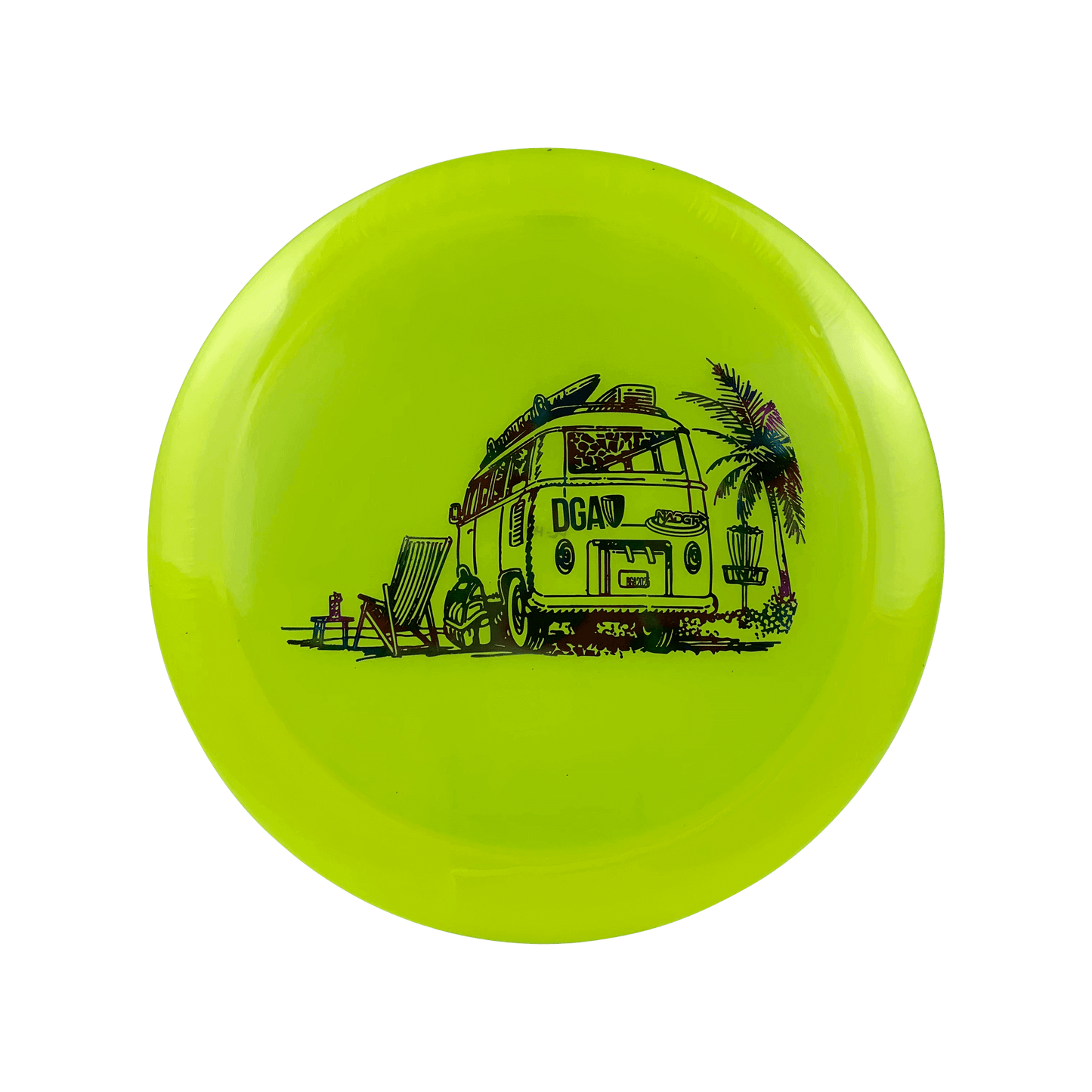 PL Hypercane - NADGT Van Stamp 2025 Disc DGA highlighter yellow 172.0