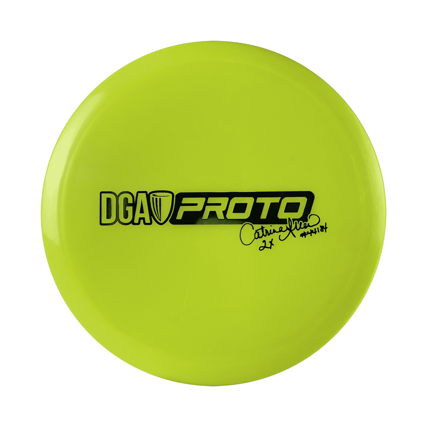 PL Vortex - Proto Catrina Allen Signature Series Disc DGA yellow 170