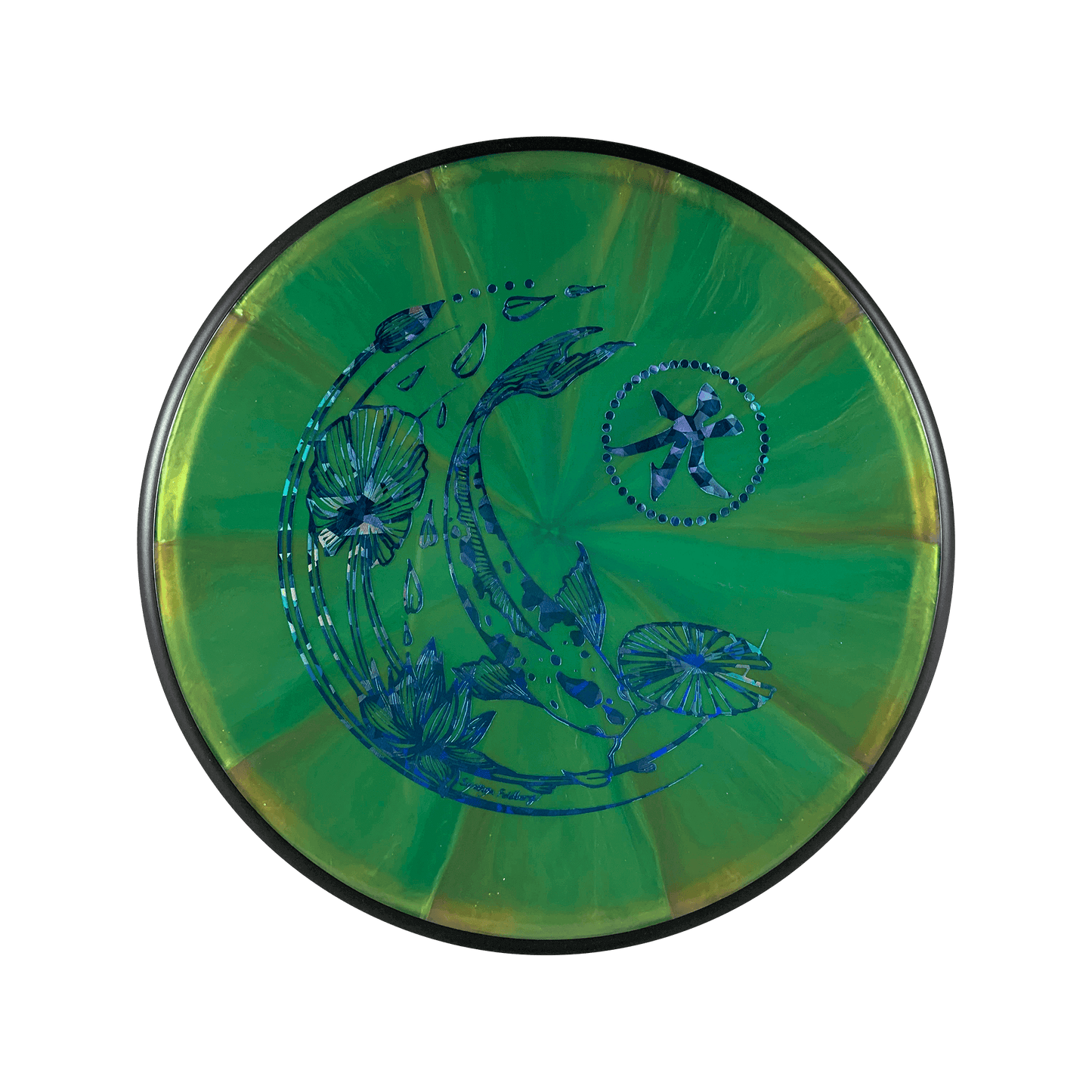 Plasma Entropy - Koi Stamp Disc MVP multi / green 172