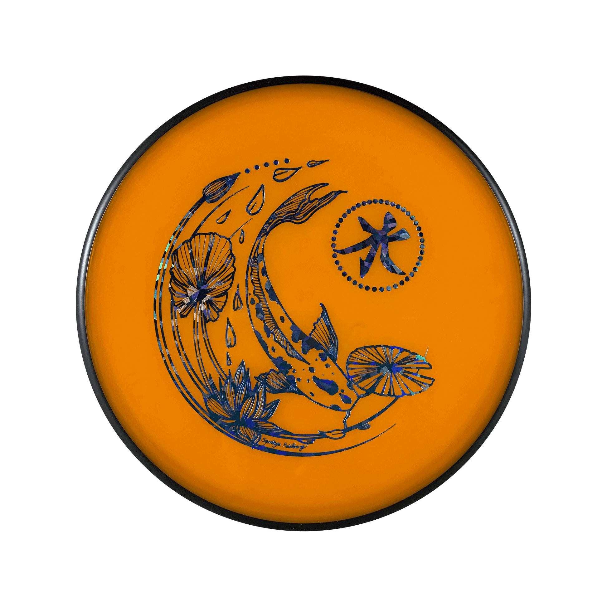 Plasma Entropy - Koi Stamp Disc MVP orange 173