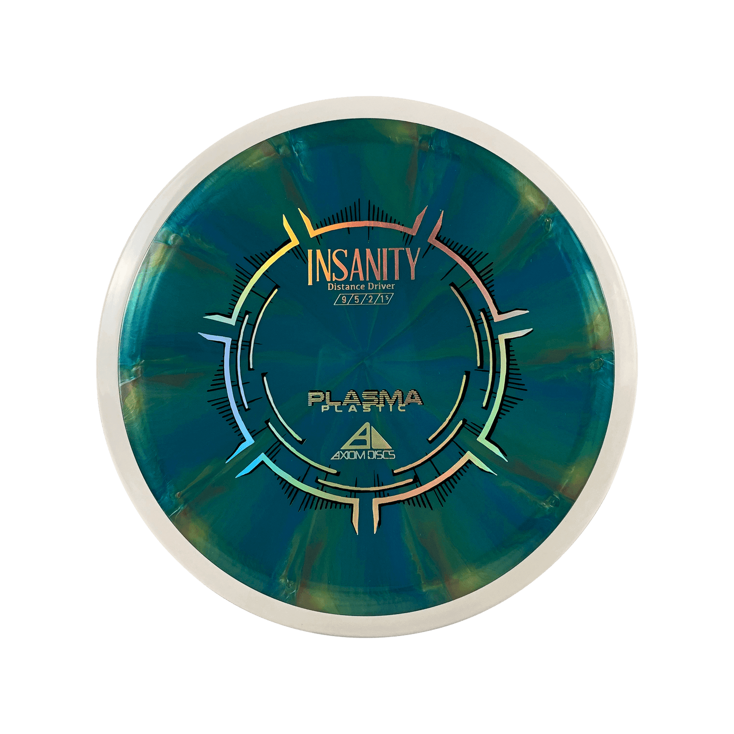 Plasma Insanity Disc Axiom multi / blue green 171