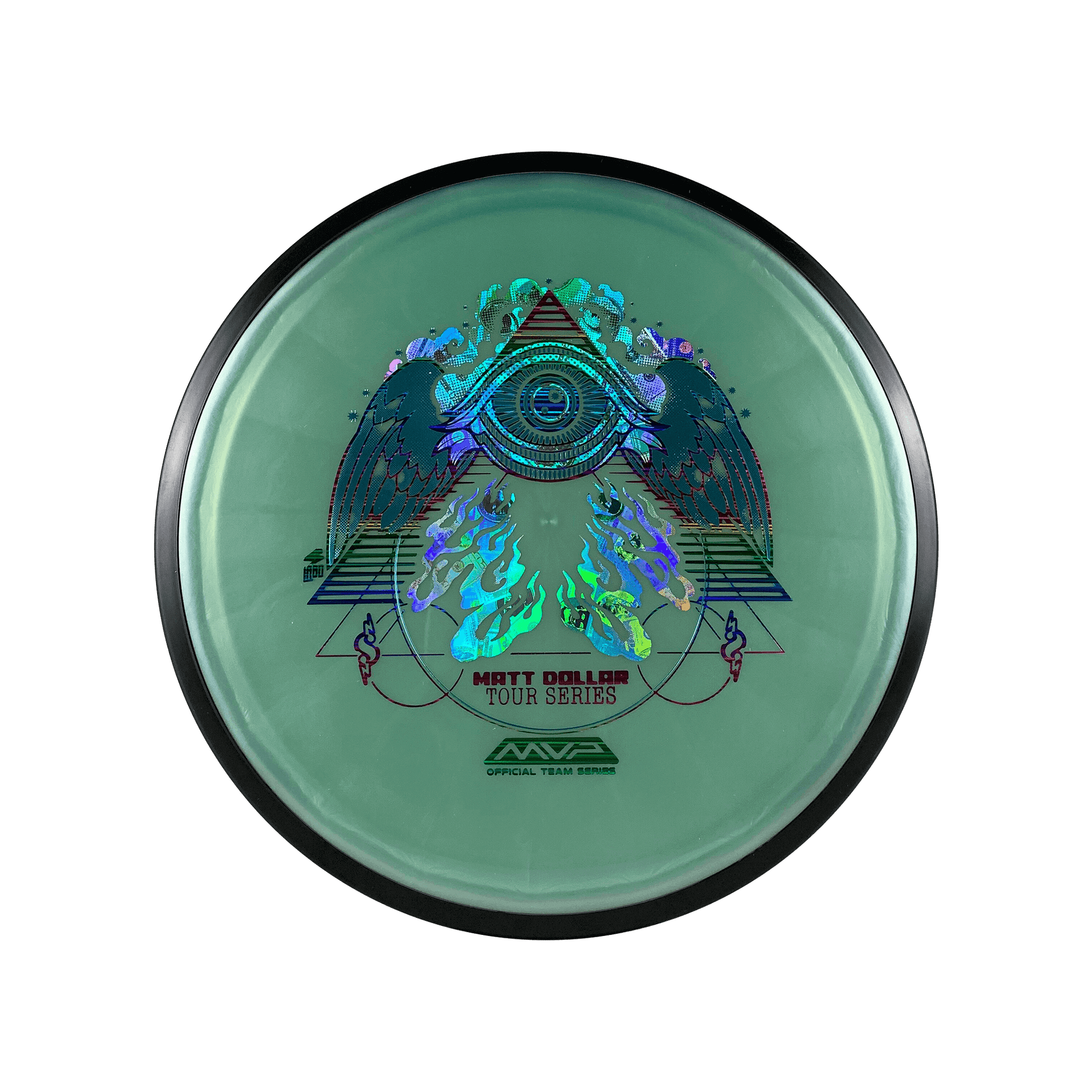 Plasma Servo - Matt Dollar Flying Eye Stamp Disc MVP ice blue 175