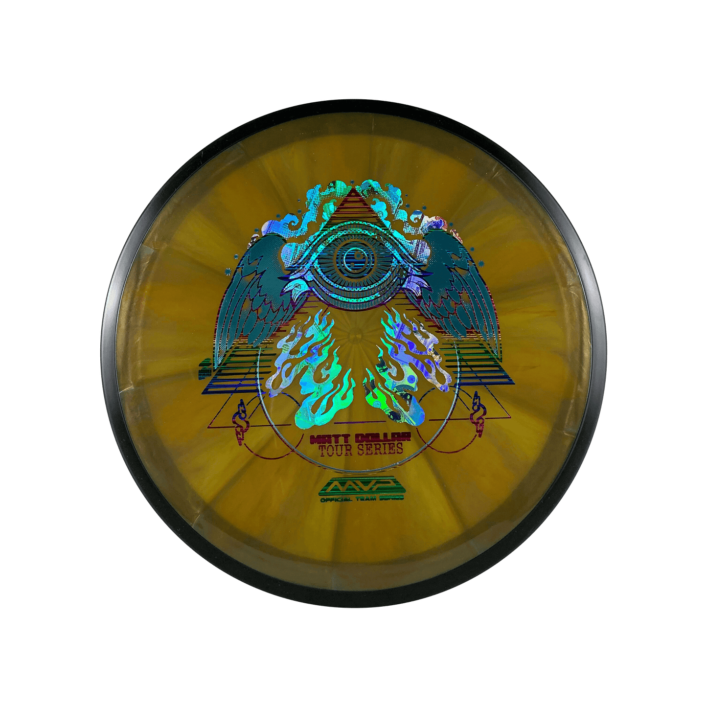 Plasma Servo - Matt Dollar Flying Eye Stamp Disc MVP multi / dark yellow 172