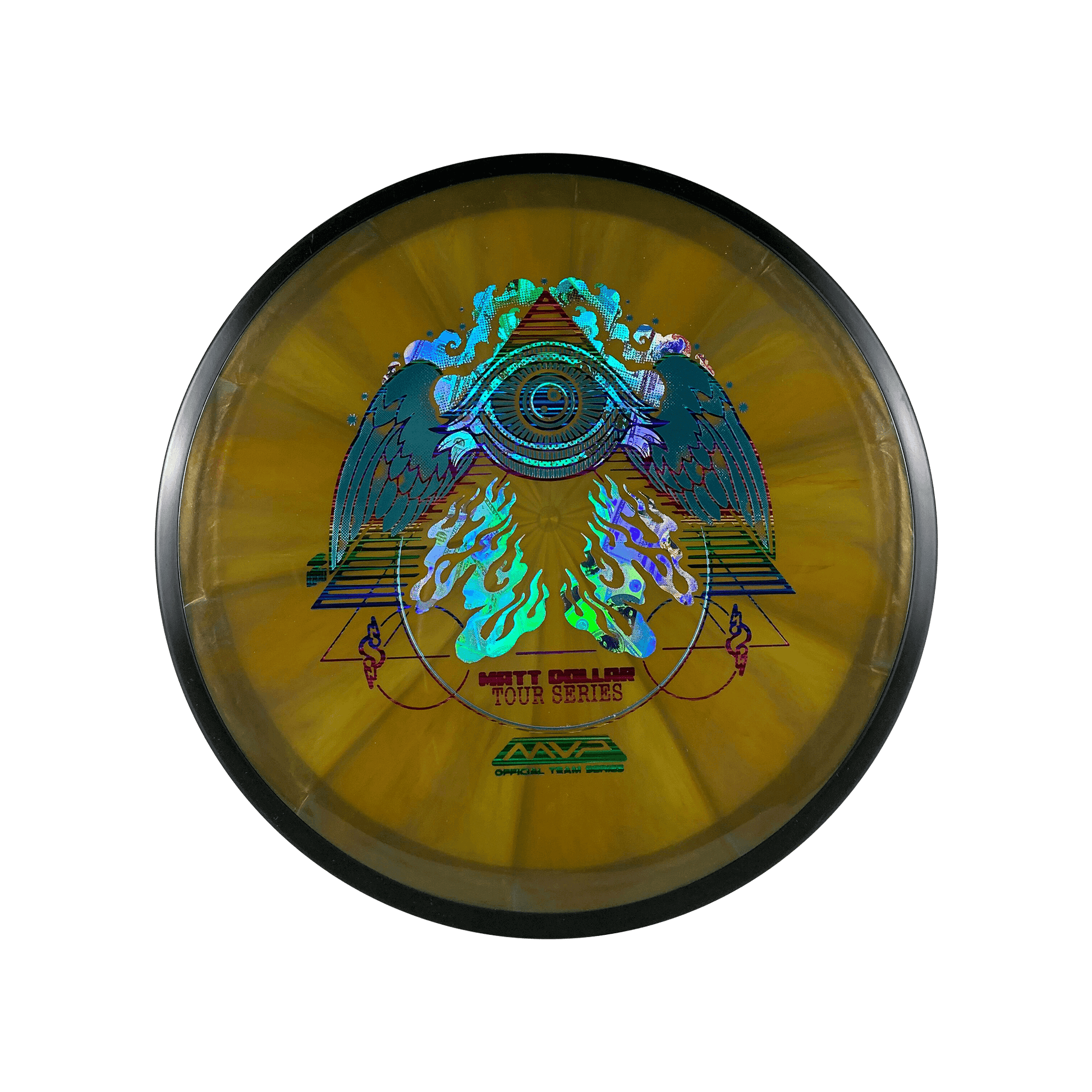 Plasma Servo - Matt Dollar Flying Eye Stamp Disc MVP multi / dark yellow 172