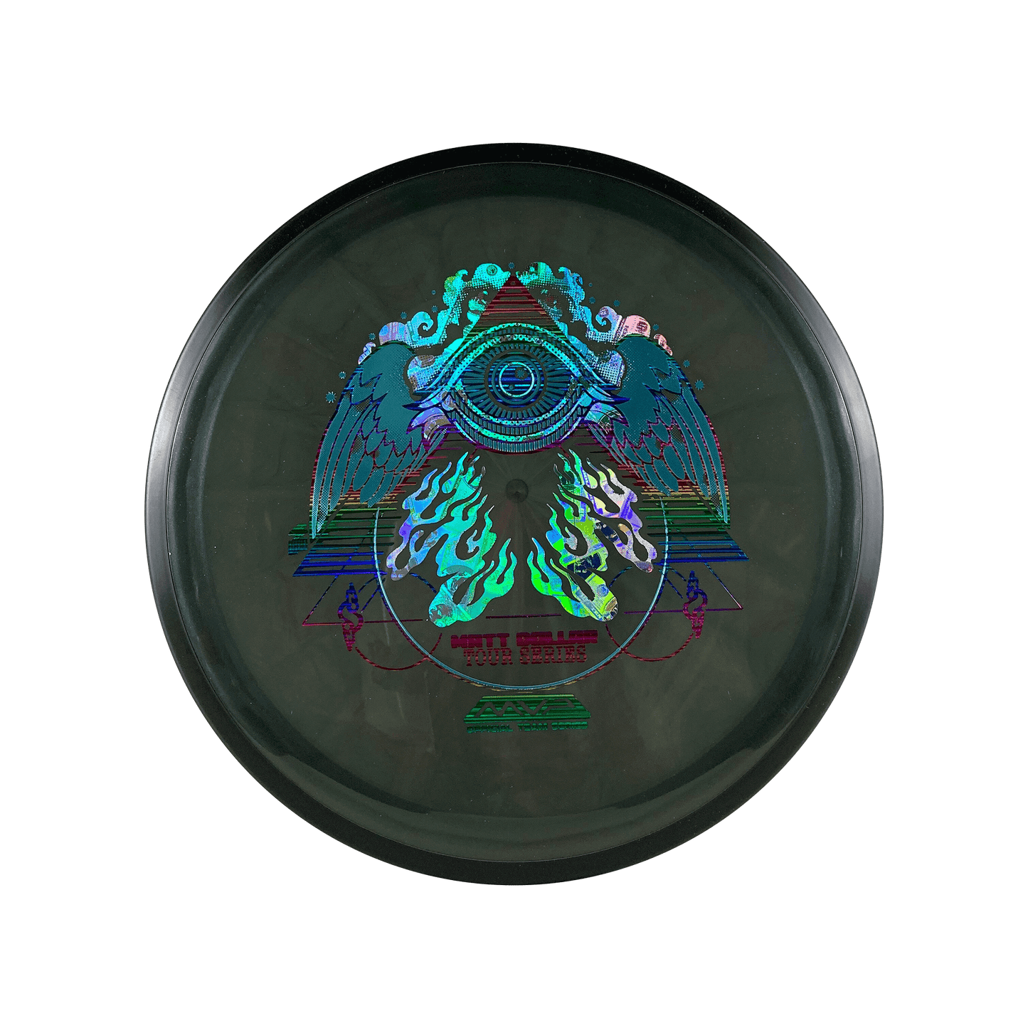 Plasma Servo - Matt Dollar Flying Eye Stamp Disc MVP multi / grey green 174