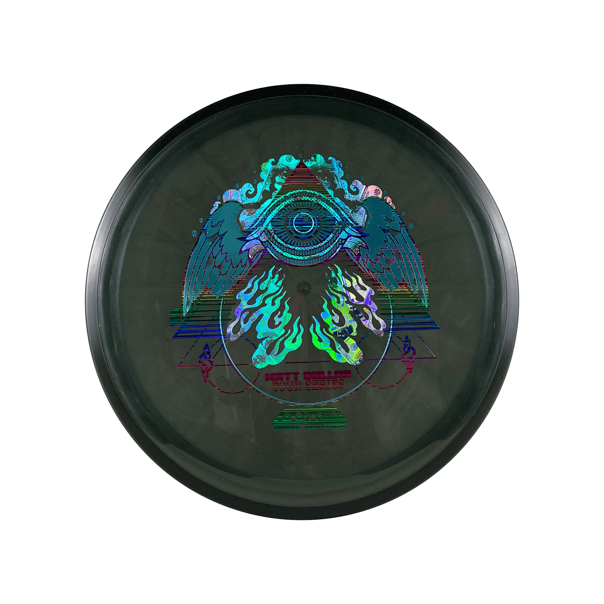 Plasma Servo - Matt Dollar Flying Eye Stamp Disc MVP multi / grey green 174