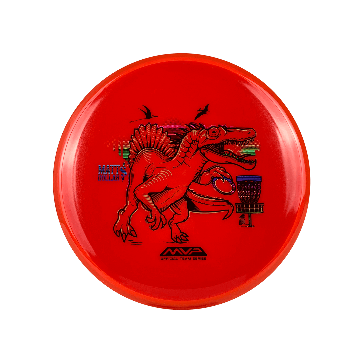 Prism Neutron Trance - Matt Dollar Raptor Stamp Disc Axiom red 172