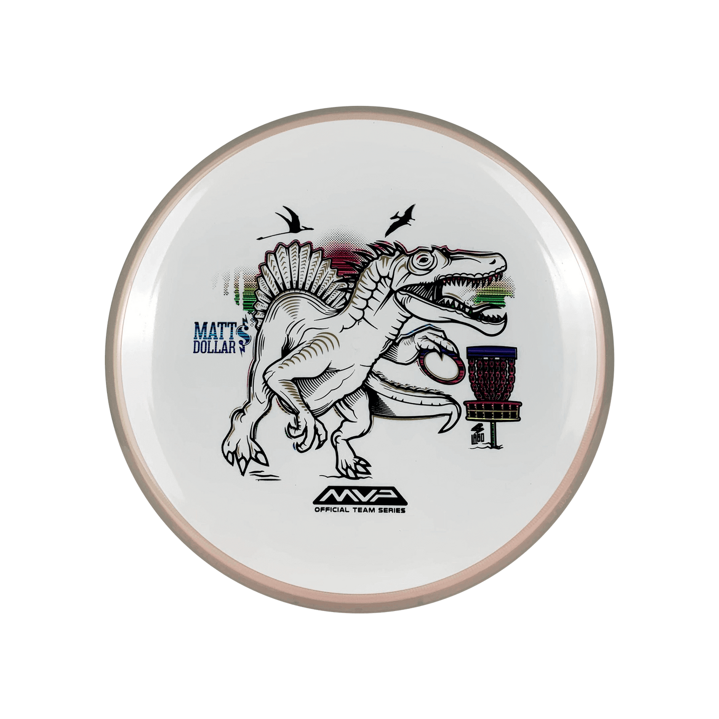 Prism Neutron Trance - Matt Dollar Raptor Stamp Disc Axiom white 172