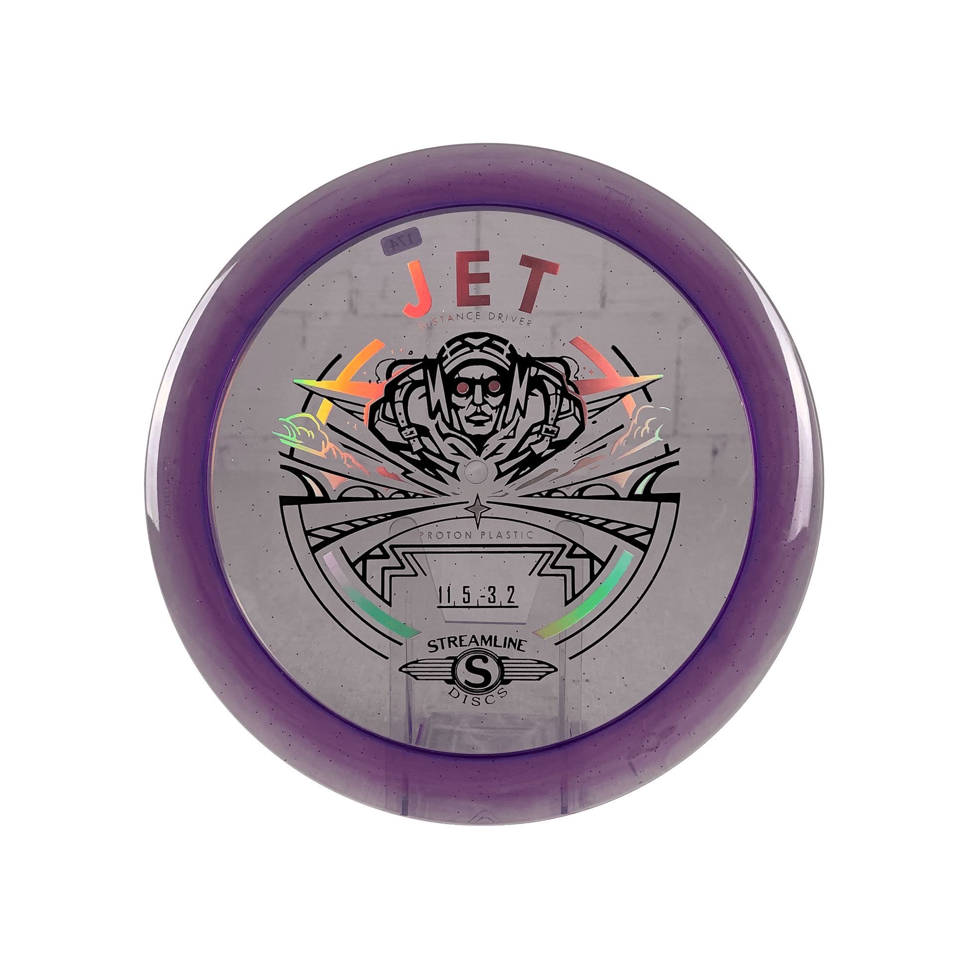 Proton Jet Disc Streamline purple 172