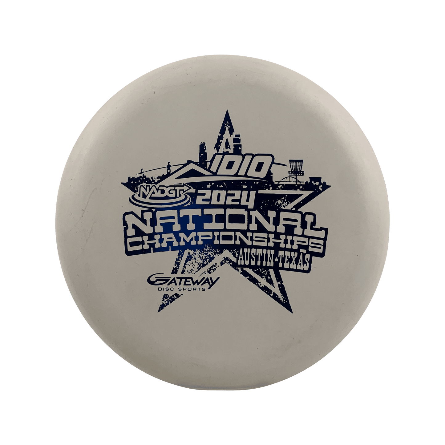 Pure White Wizard - NADGT National Championship 2024 Disc Gateway pure white 175