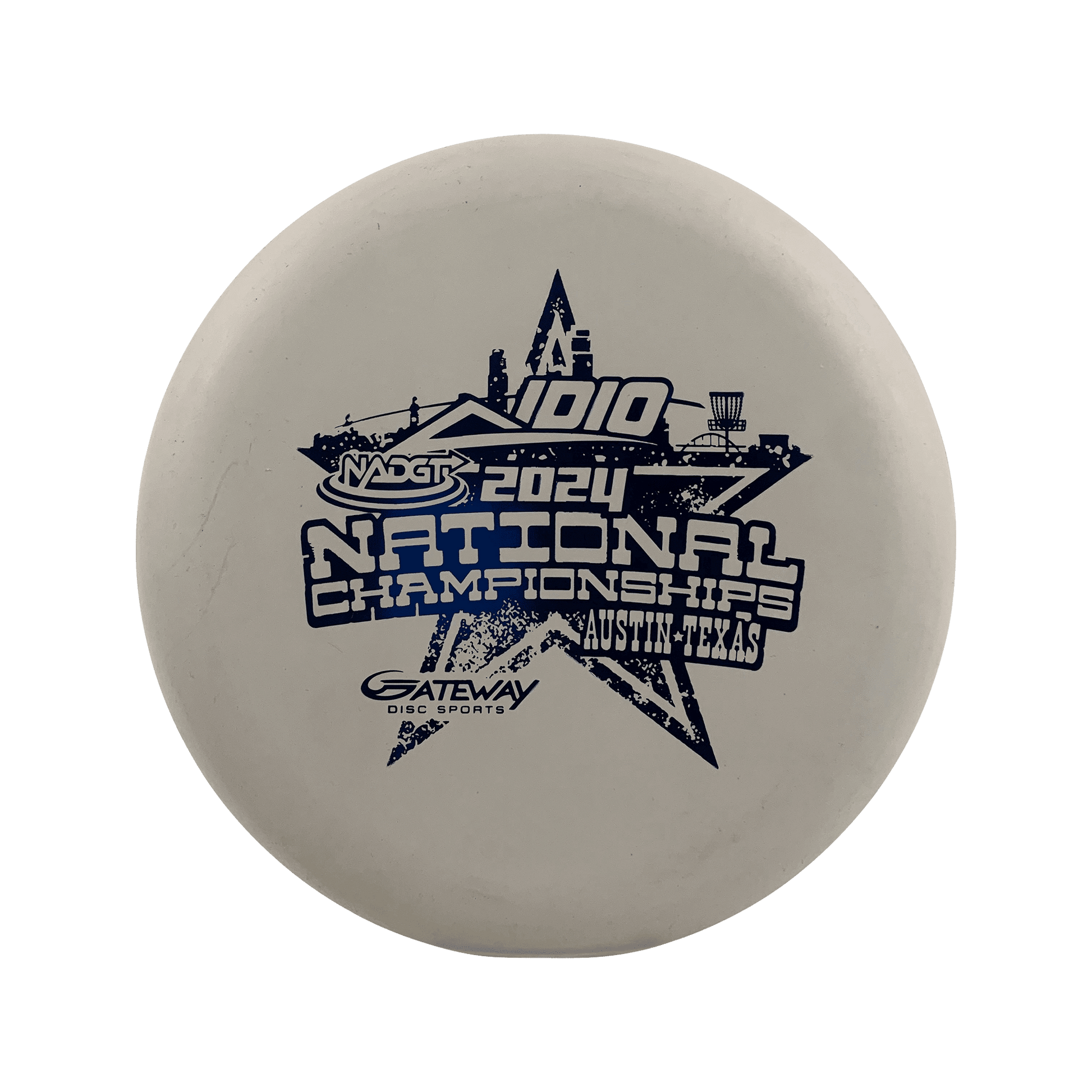 Pure White Wizard - NADGT National Championship 2024 Disc Gateway pure white 175