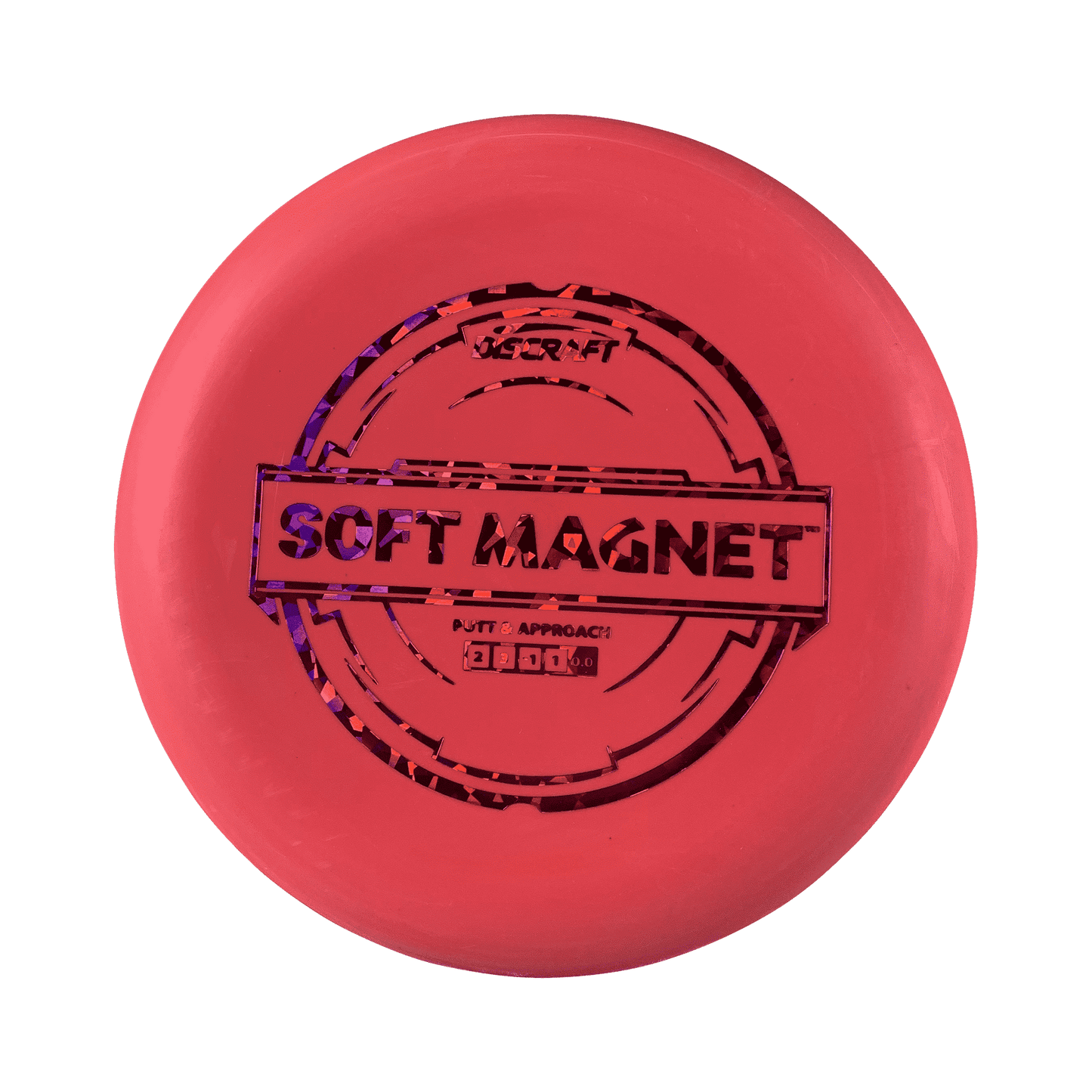 Putter Blend Soft Magnet Disc Discraft red 175