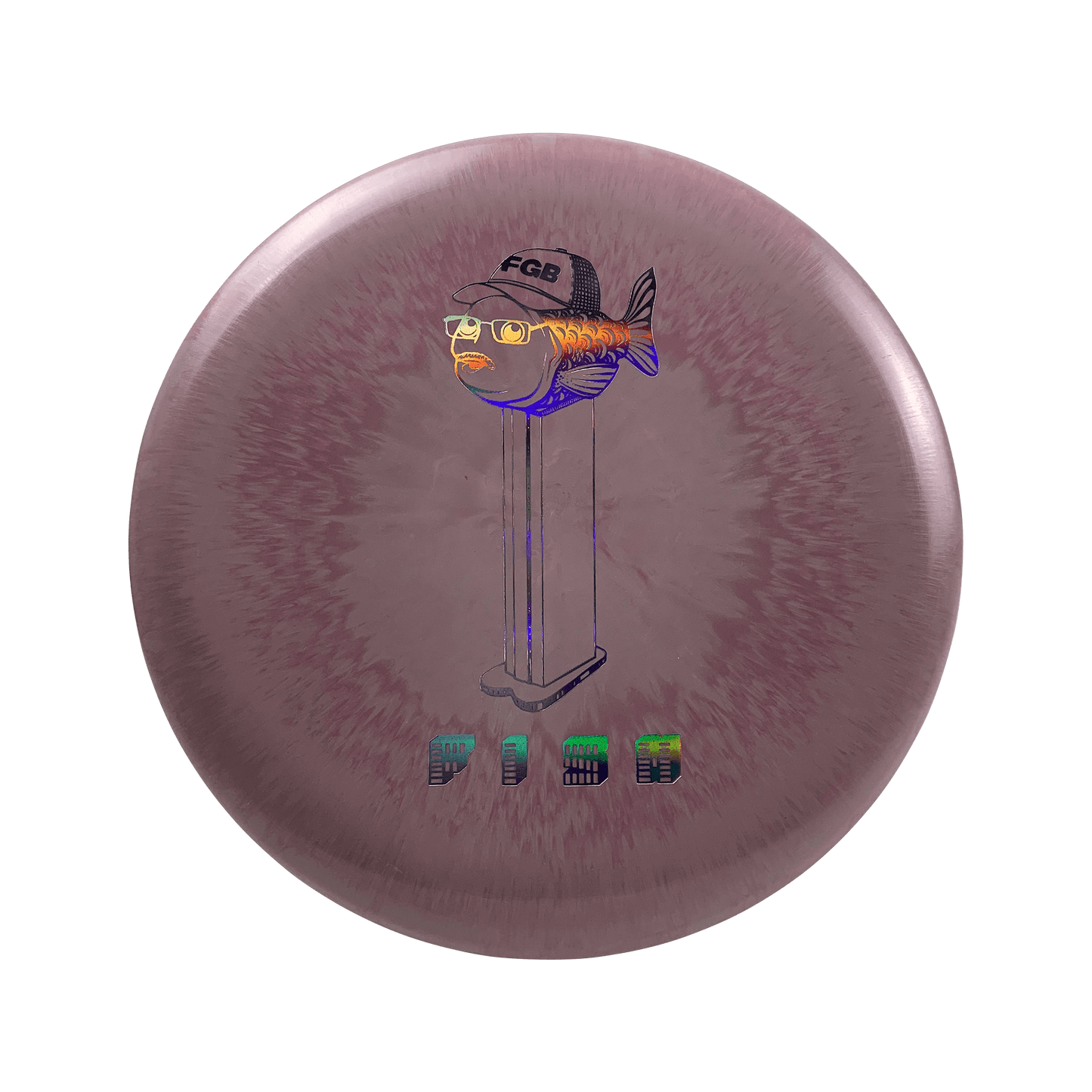 Recycled ESP Challenger - Andrew Fish PEZ Stamp Disc Discraft multi / pink 173