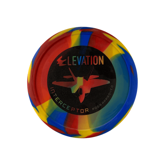 Rubber Interceptor Disc Elevation multi / red yellow blue 171