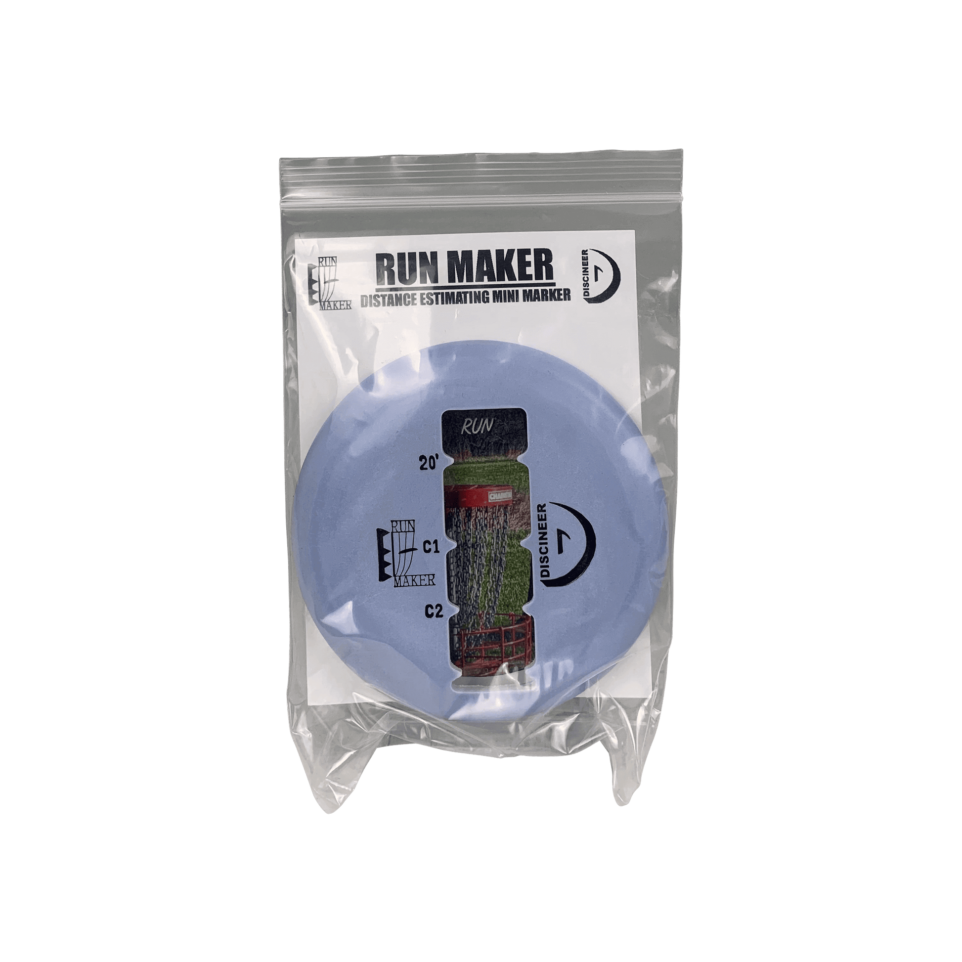 Run Maker Disc Discineer blue