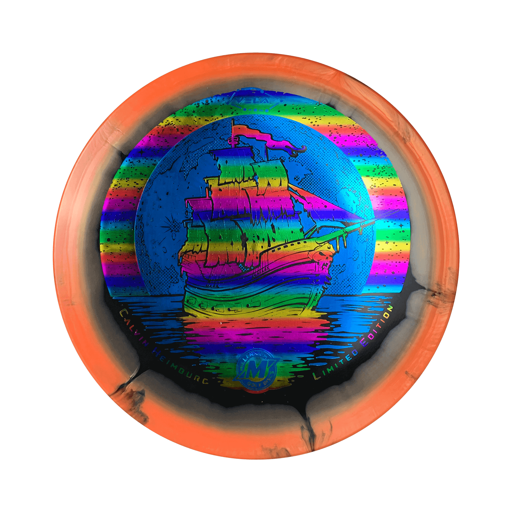 Sirius Helio Vela - Calvin Heimburg Signature Series Disc Millenium multi / orange black 173