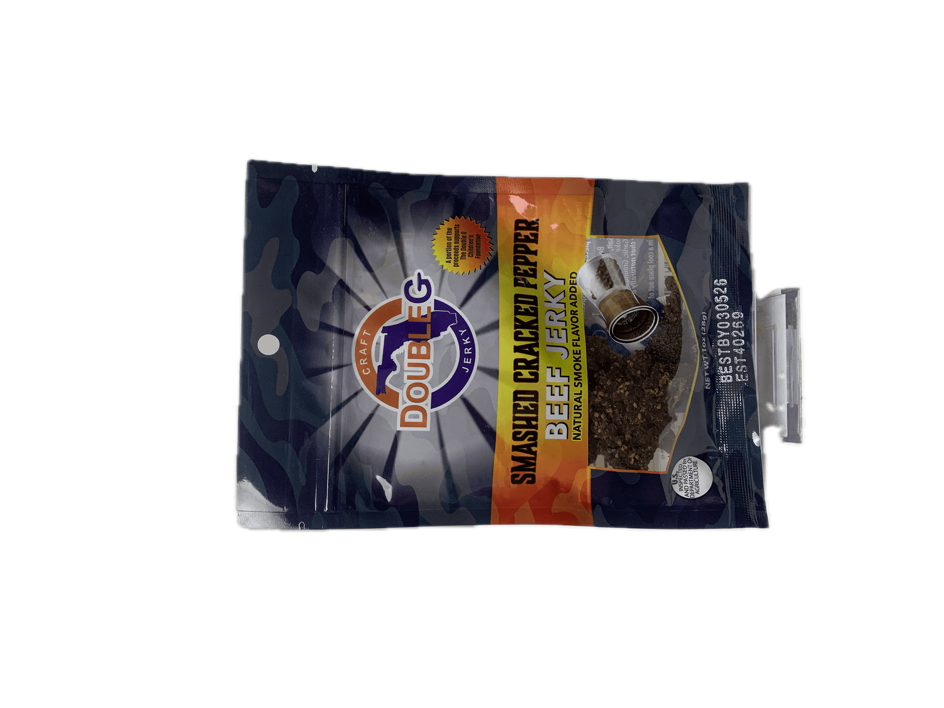 Smashed Cracked Pepper Disc Double G Craft Jerky oz