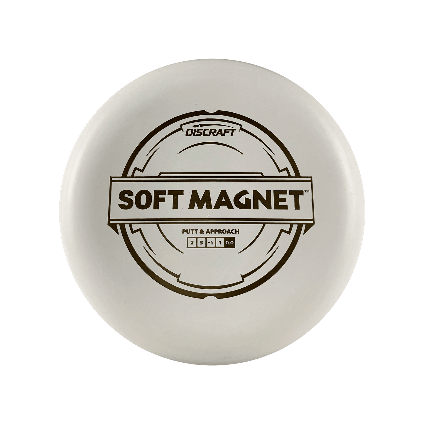 Soft Putter Line Magnet Disc Discraft off-white 170