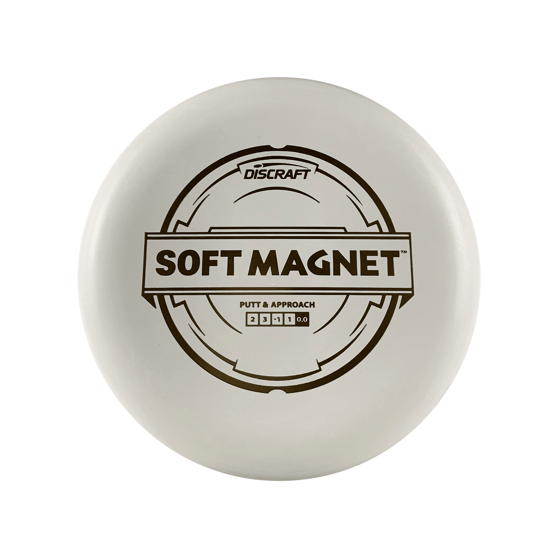 Soft Putter Line Magnet Disc Discraft off-white 170