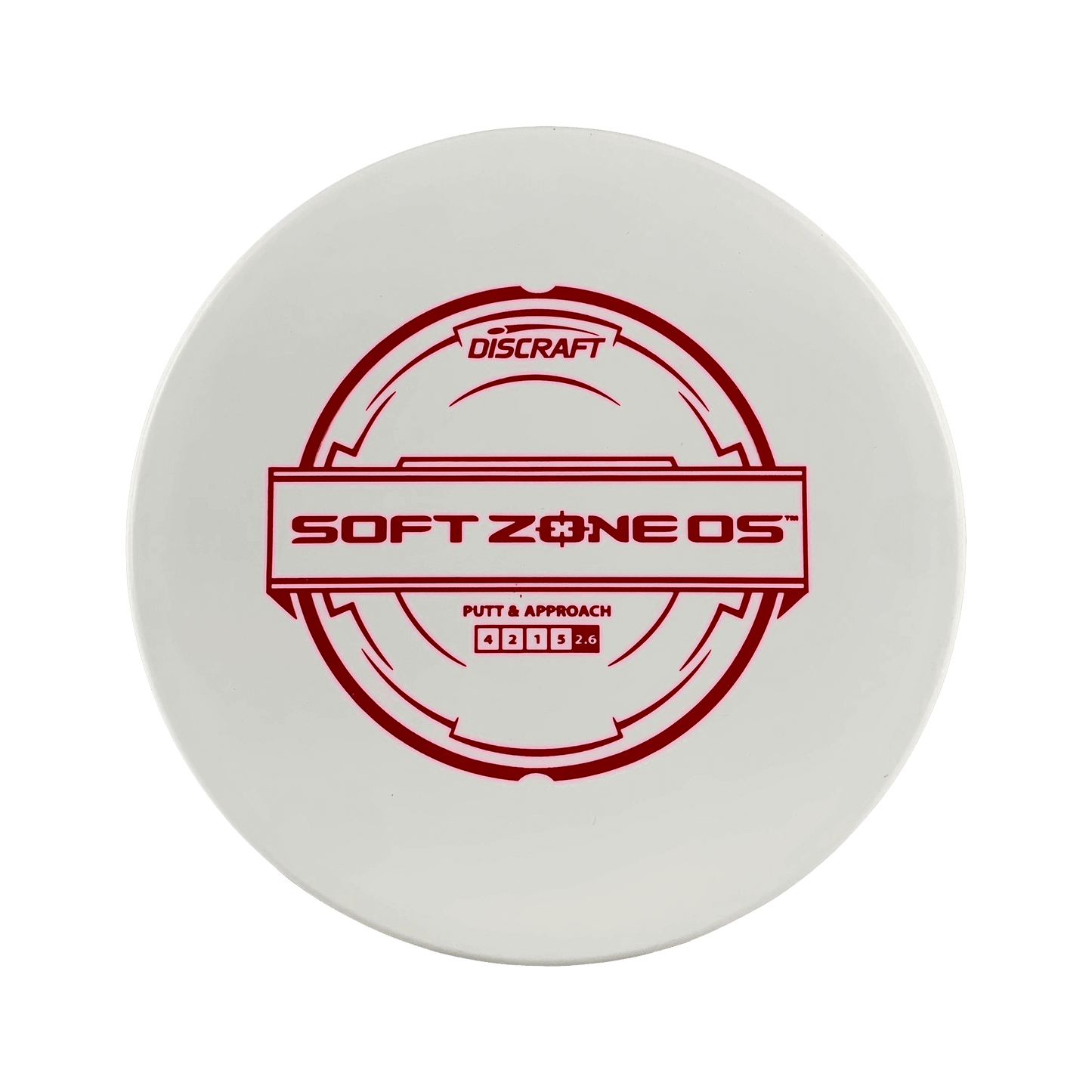 Soft Putter Line Zone OS Disc Discraft white 173