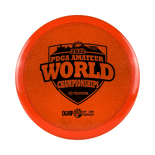 SP Line Banzai - 2022 PDGA Amateur Worlds Disc DGA dark orange 175