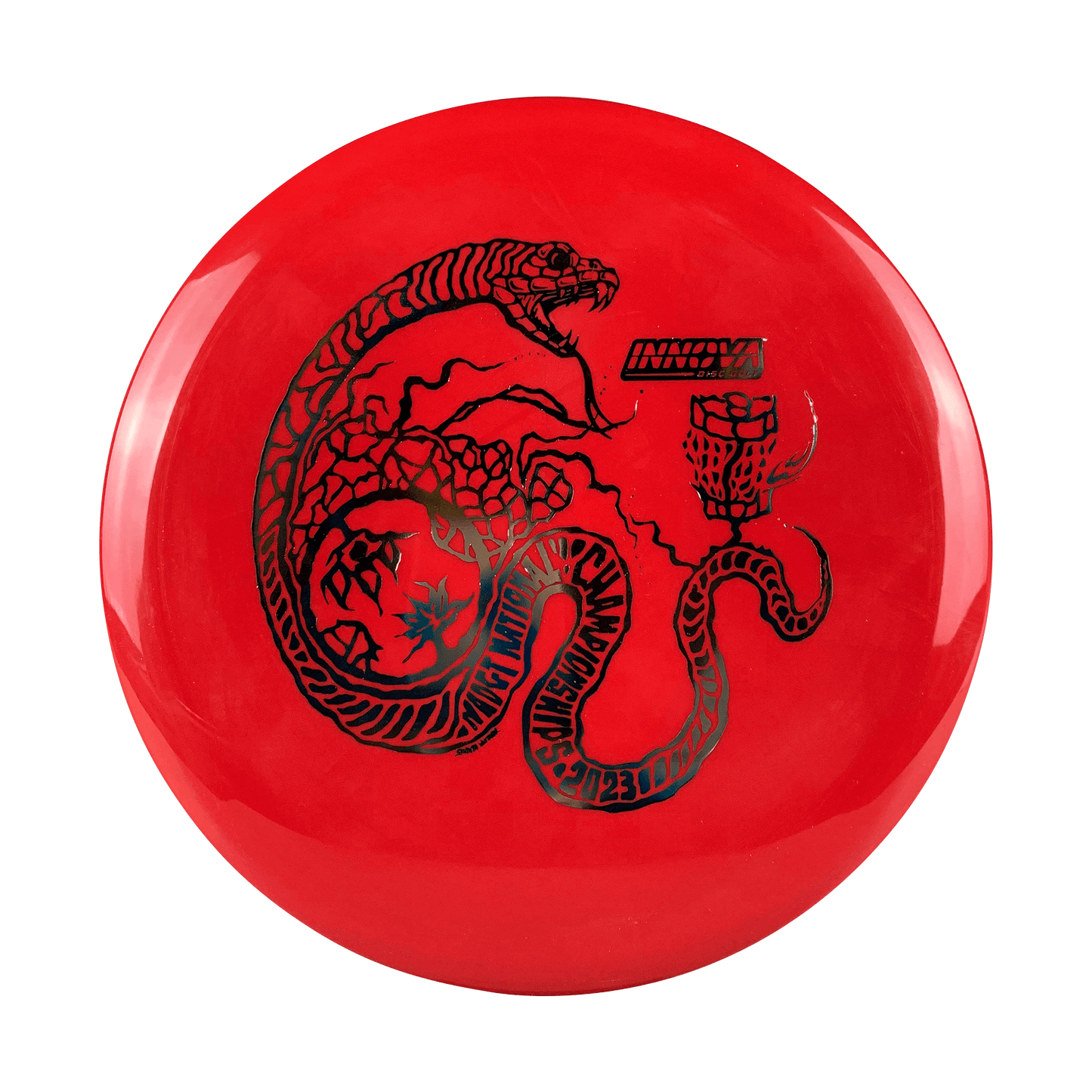 Star Teebird - Serpent Stamp - NADGT National Championship '23 Disc Innova red 173