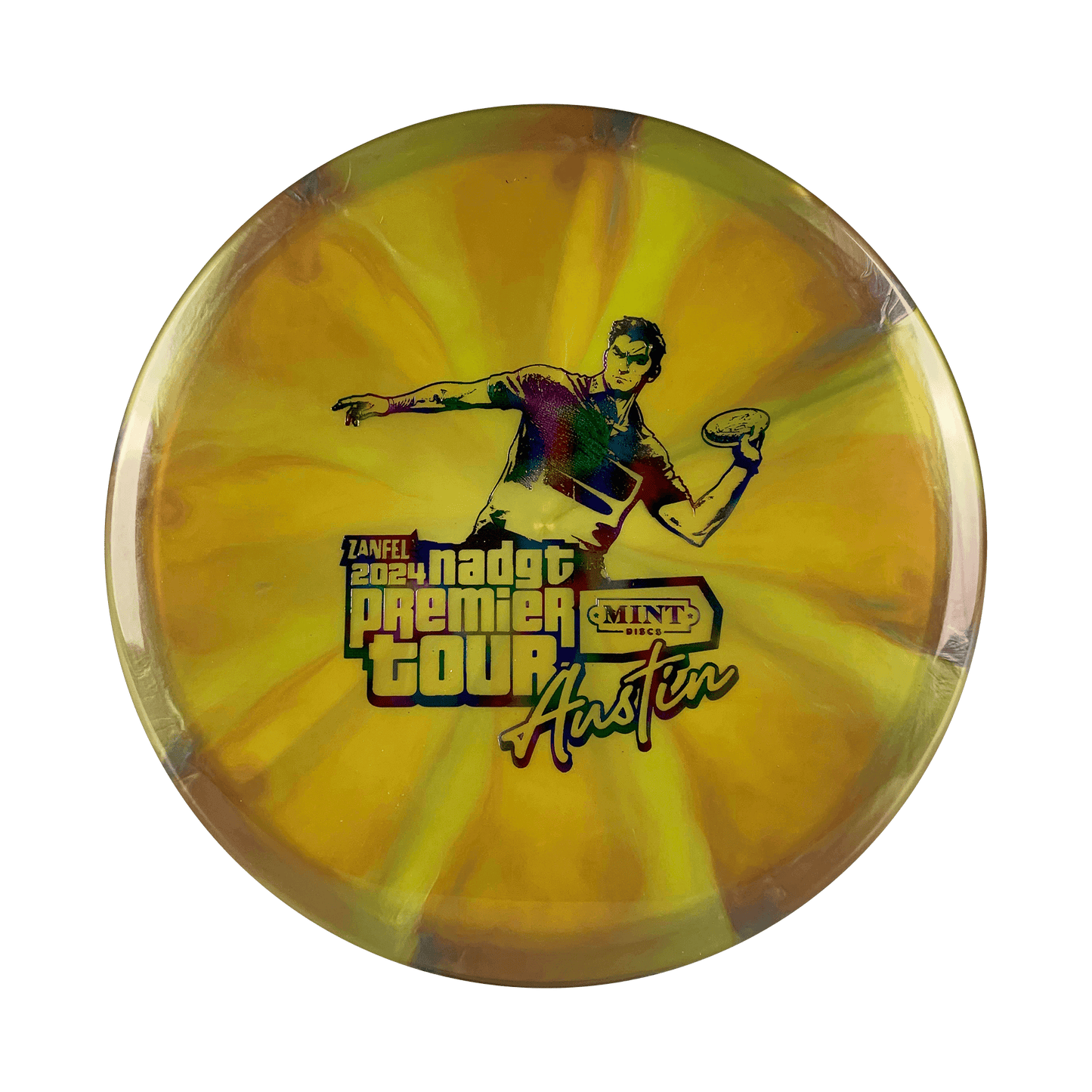 Sublime Swirl Mustang - NADGT Austin Premiere 2024 Stamp Disc Mint Discs multi / yellow 171