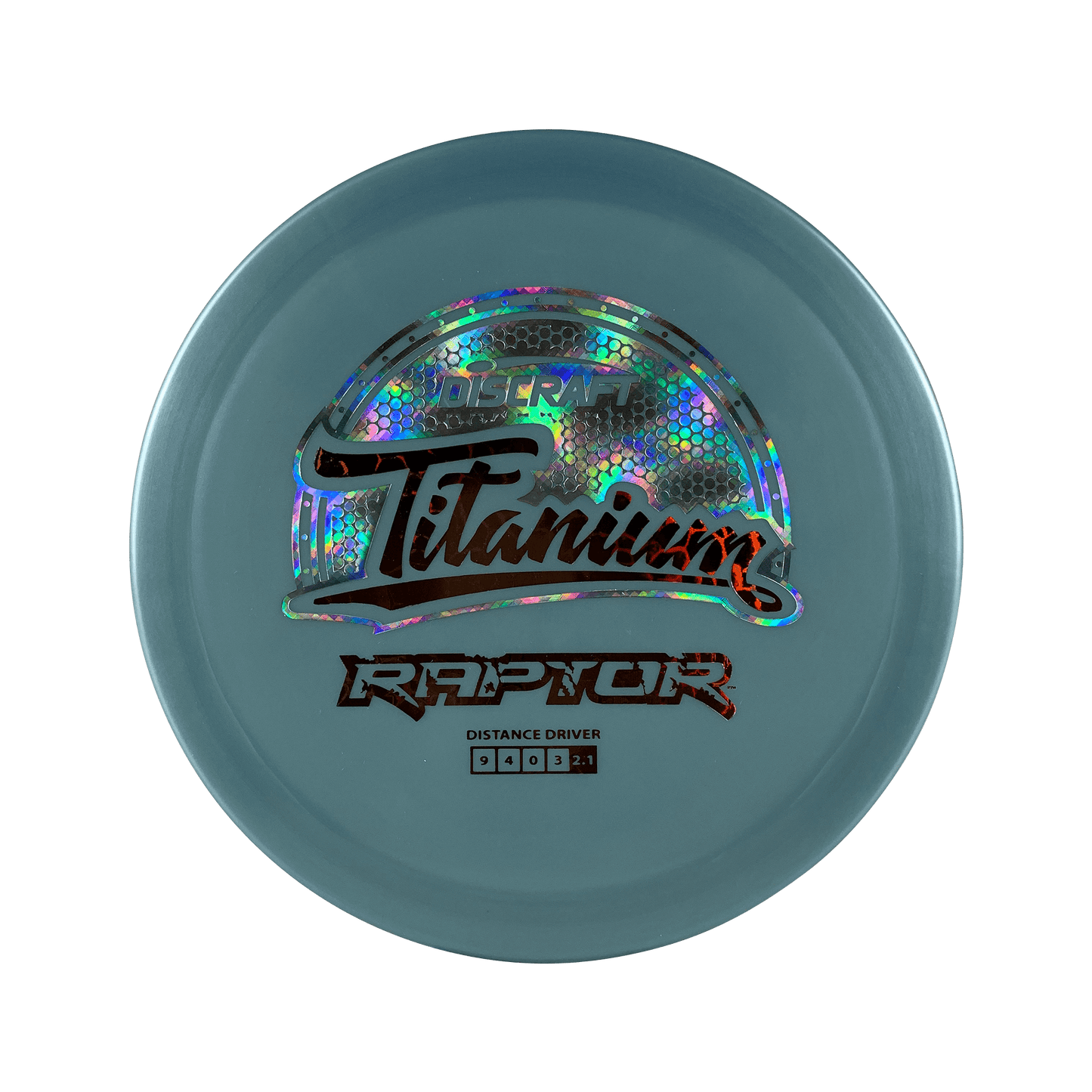Titanium Raptor Disc Discraft teal 173