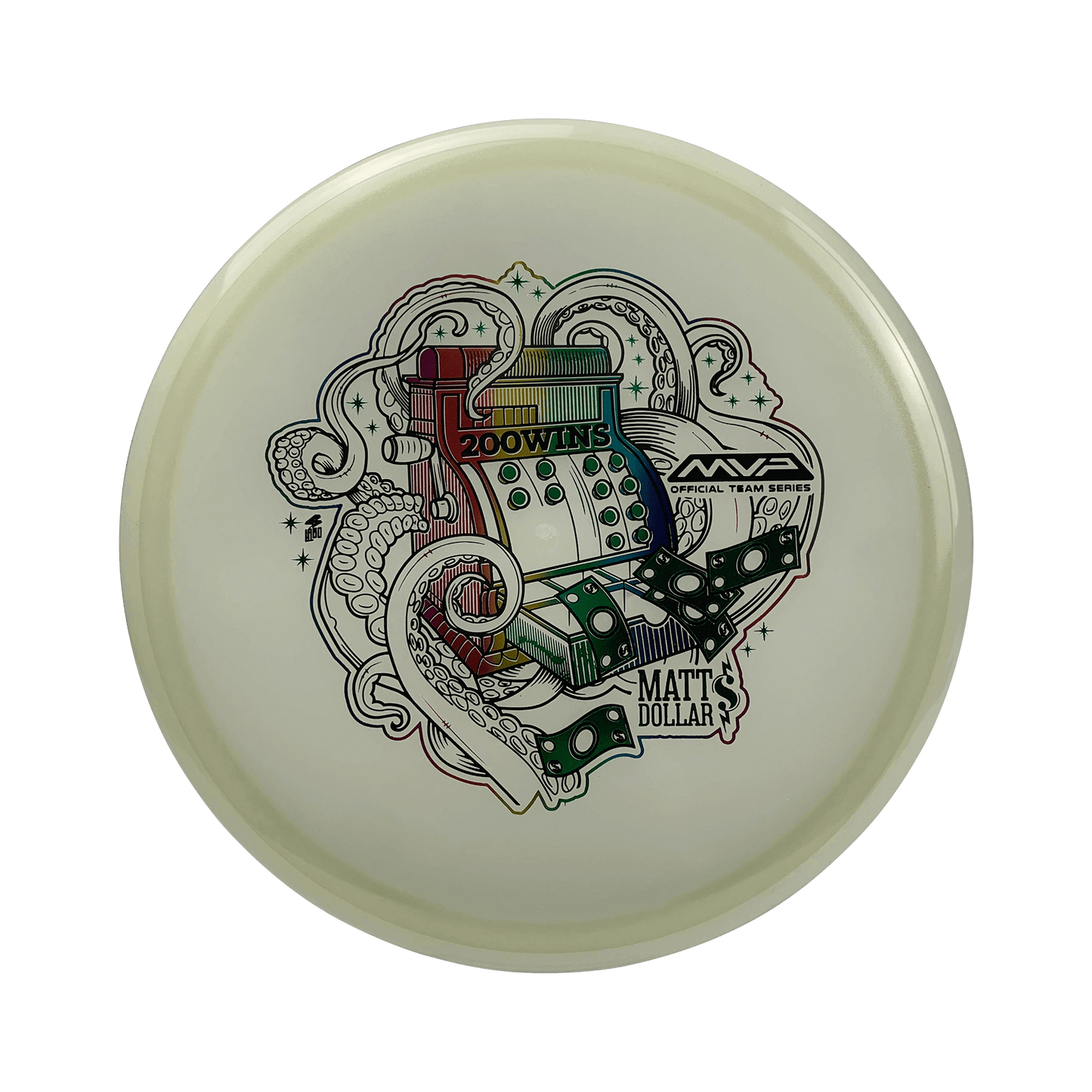 Total Eclipse Hex - Matt Dollar 200 Wins Stamp Disc Axiom glow 176