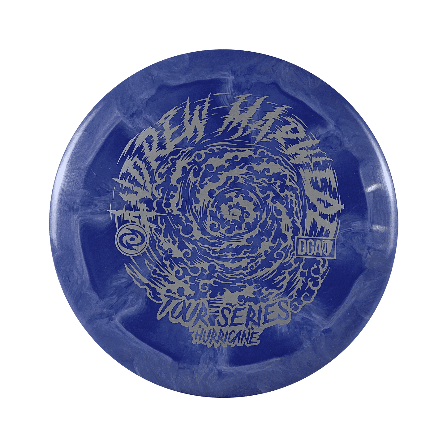 Tour Series Swirl Hurricane - Tour Series Disc DGA blue 173