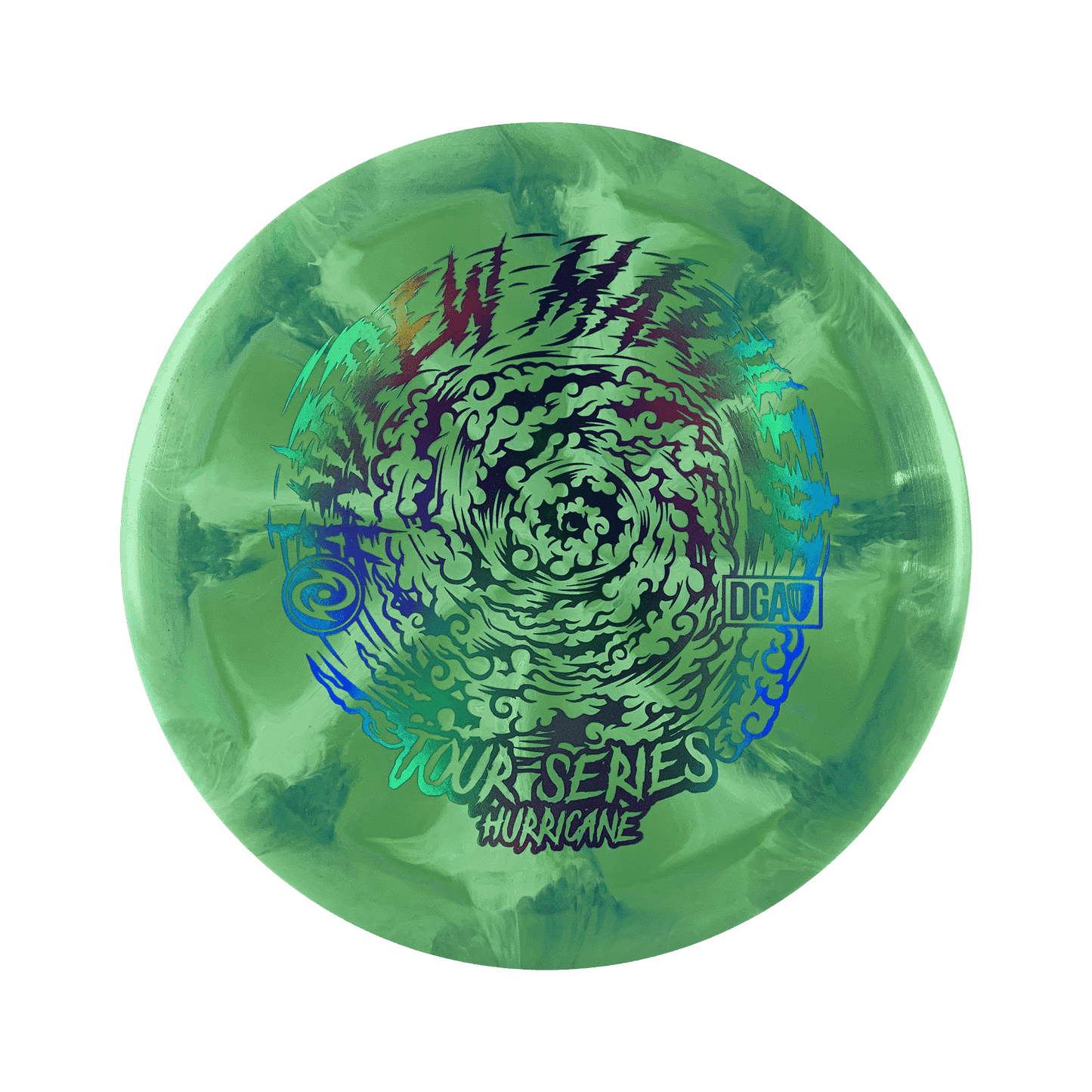 Tour Series Swirl Hurricane - Tour Series Disc DGA light green 173