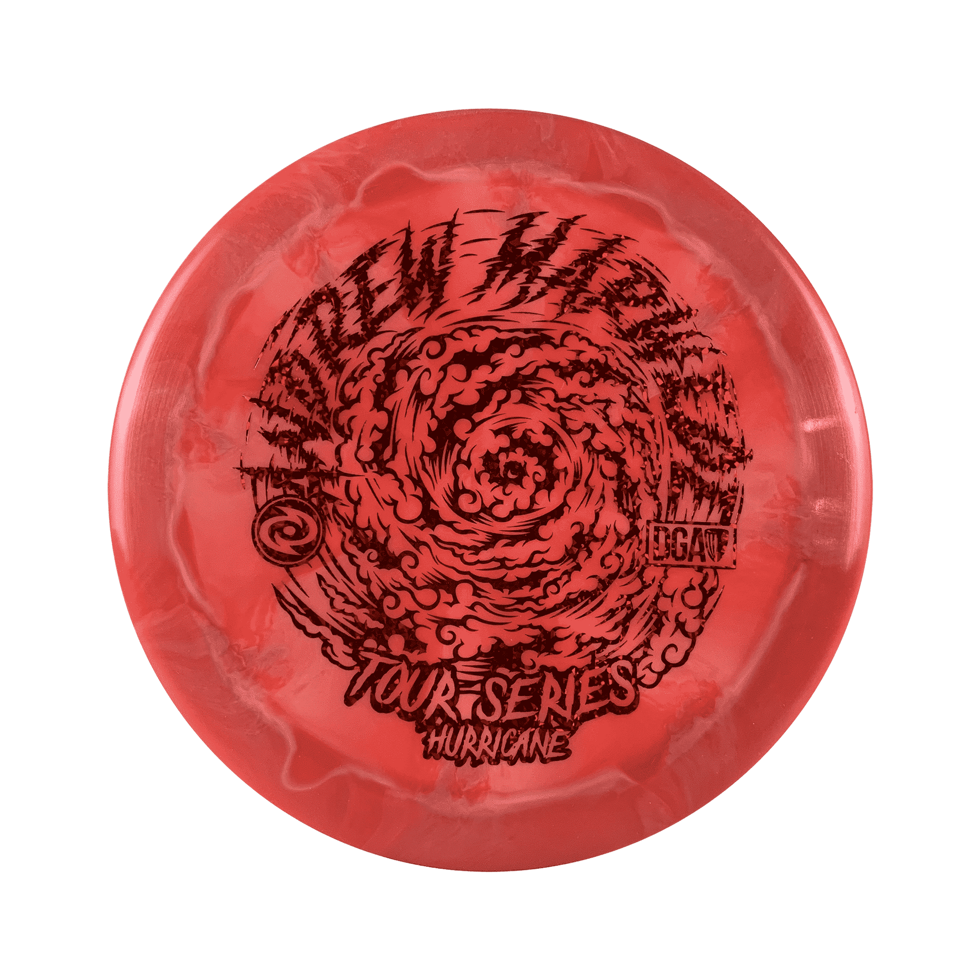 Tour Series Swirl Hurricane - Tour Series Disc DGA red 173