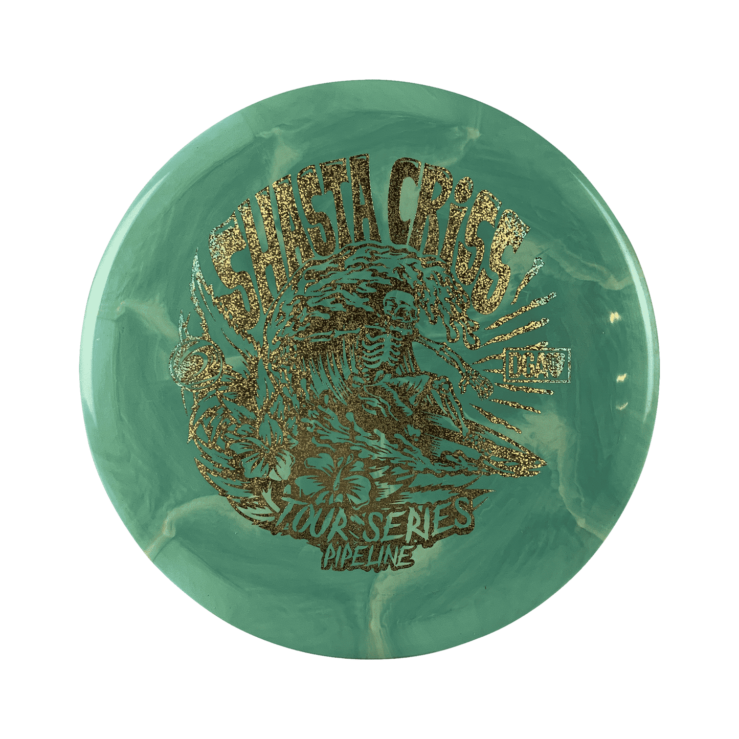 Tour Series Swirl Pipeline - Tour Series Disc DGA green 173