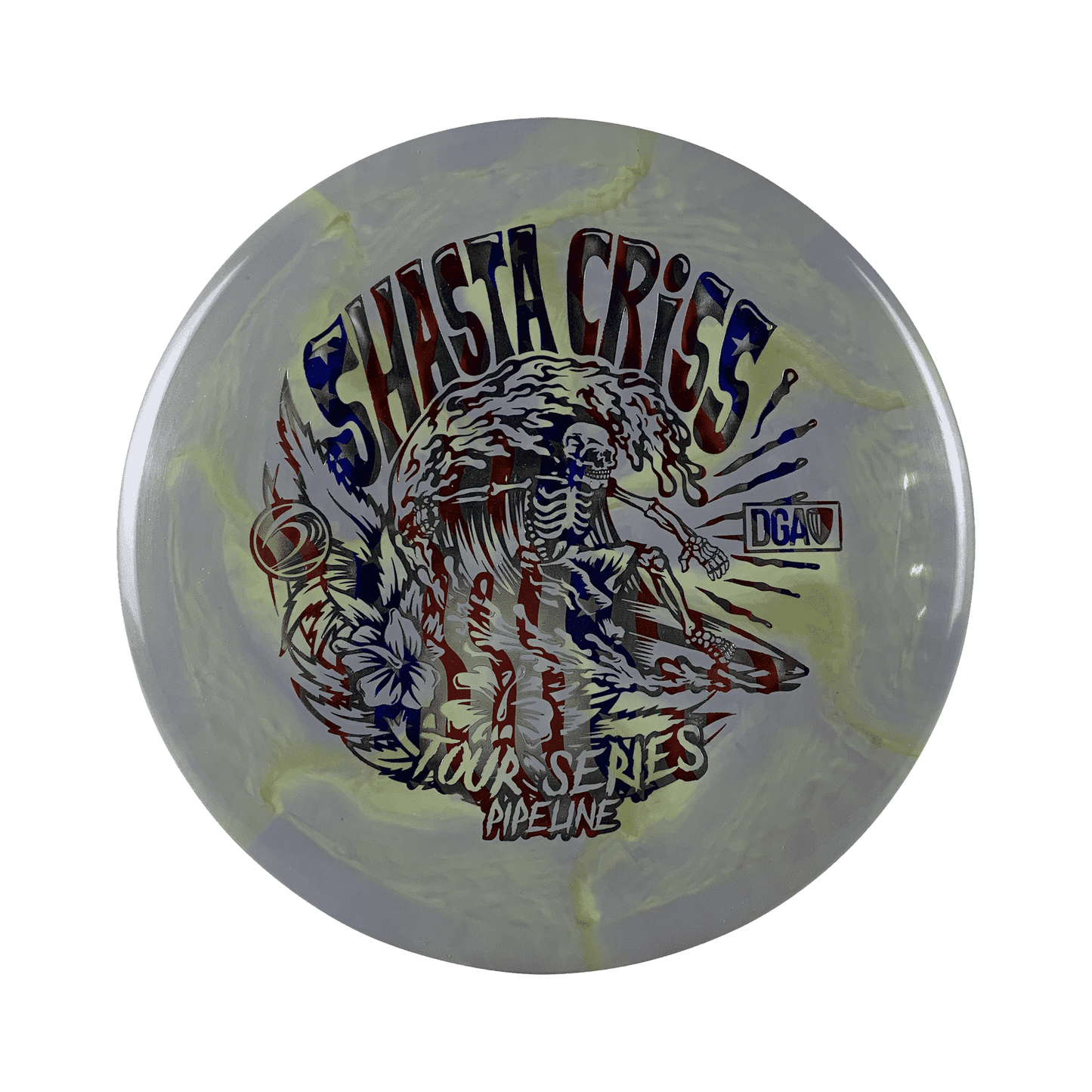 Tour Series Swirl Pipeline - Tour Series Disc DGA grey 170