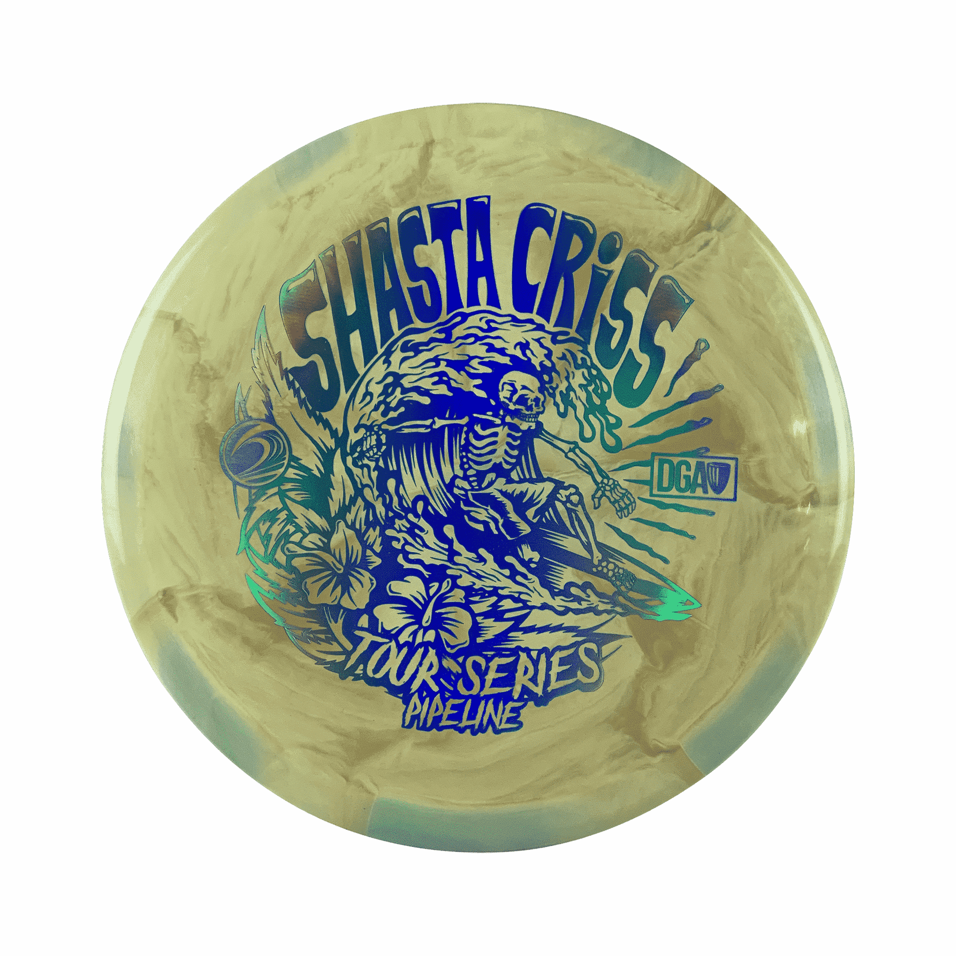 Tour Series Swirl Pipeline - Tour Series Disc DGA light green 173