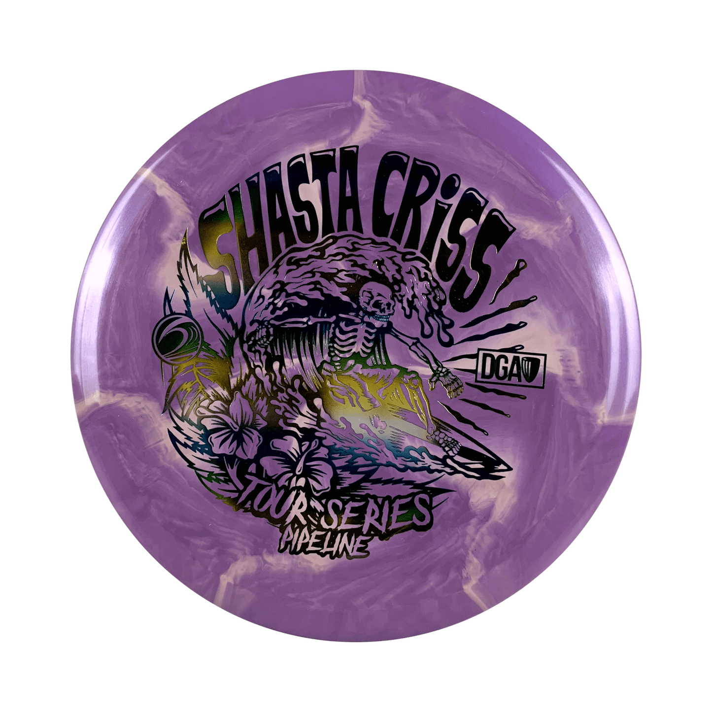 Tour Series Swirl Pipeline - Tour Series Disc DGA purple 173